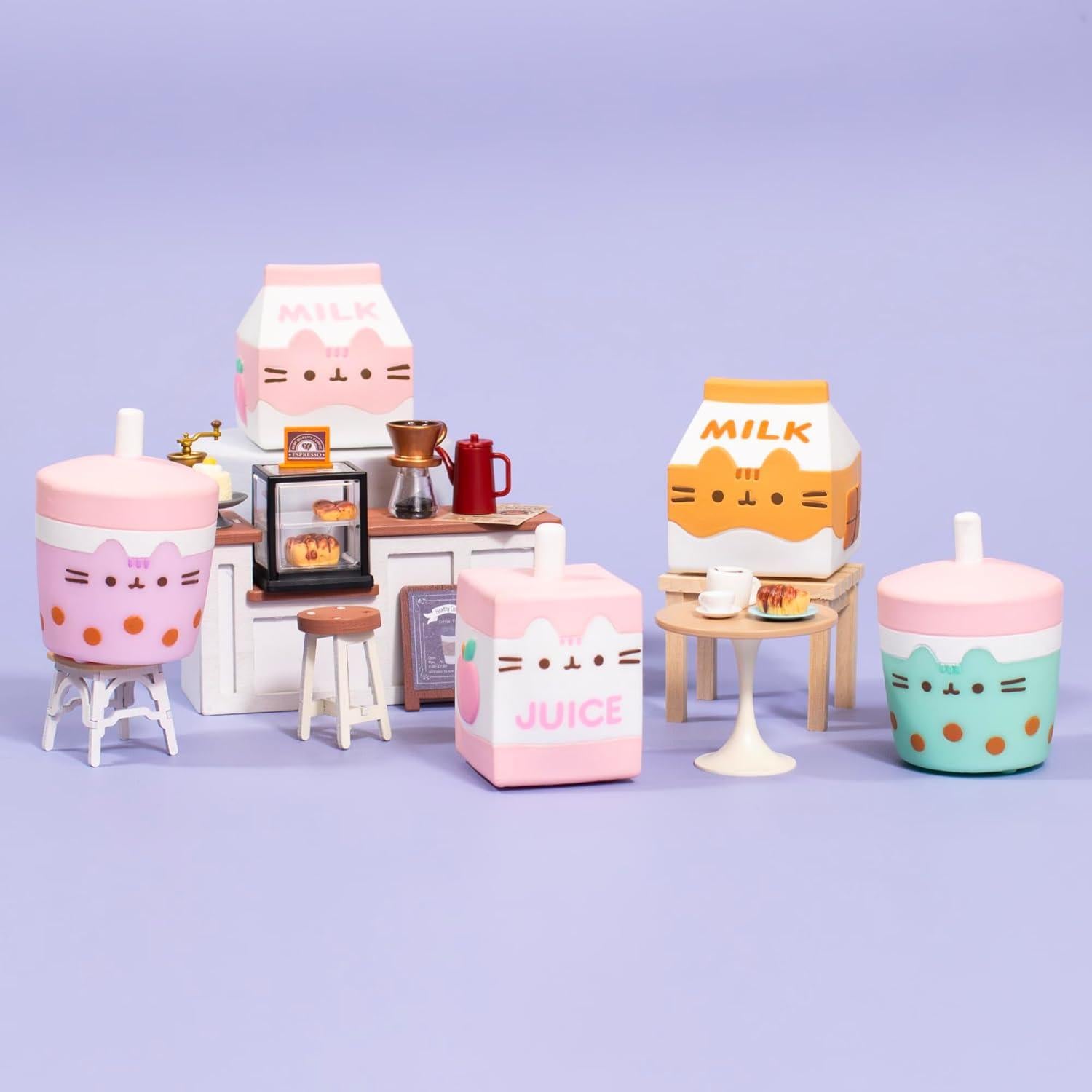 Juguete Squishy Pusheen Hamee - Cápsula Sorpresa 1 Pc