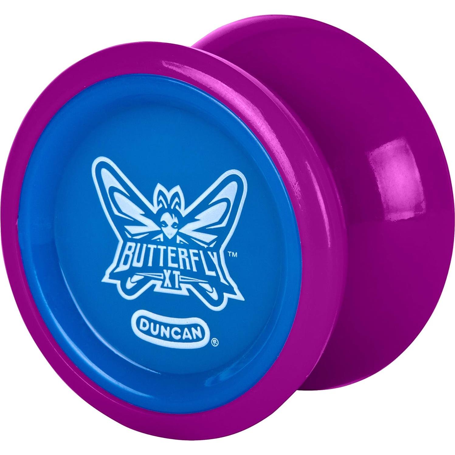 Yo-Yo Duncan Butterfly XT Púrpura con Eje de Rodamiento