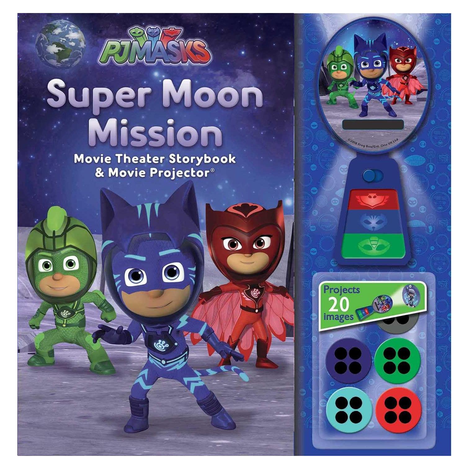PJ Masks: Super Moon Mission Movie Theater Storybook & Movie Projector