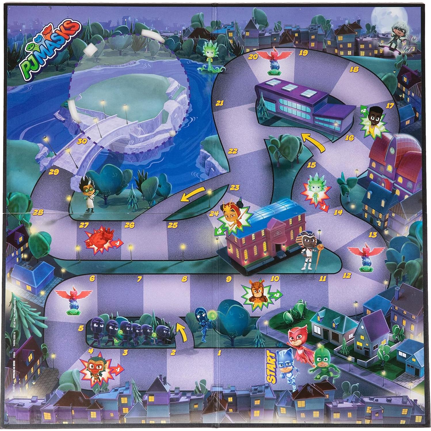 Juego de Mesa PJ Masks HQ Rescue Hasbro para Niños 4+