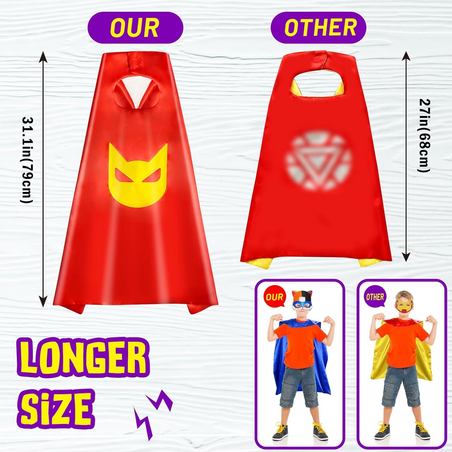 Disfraz de Super Kitty para Niños - 4 Capas y Máscaras QCFDLCX