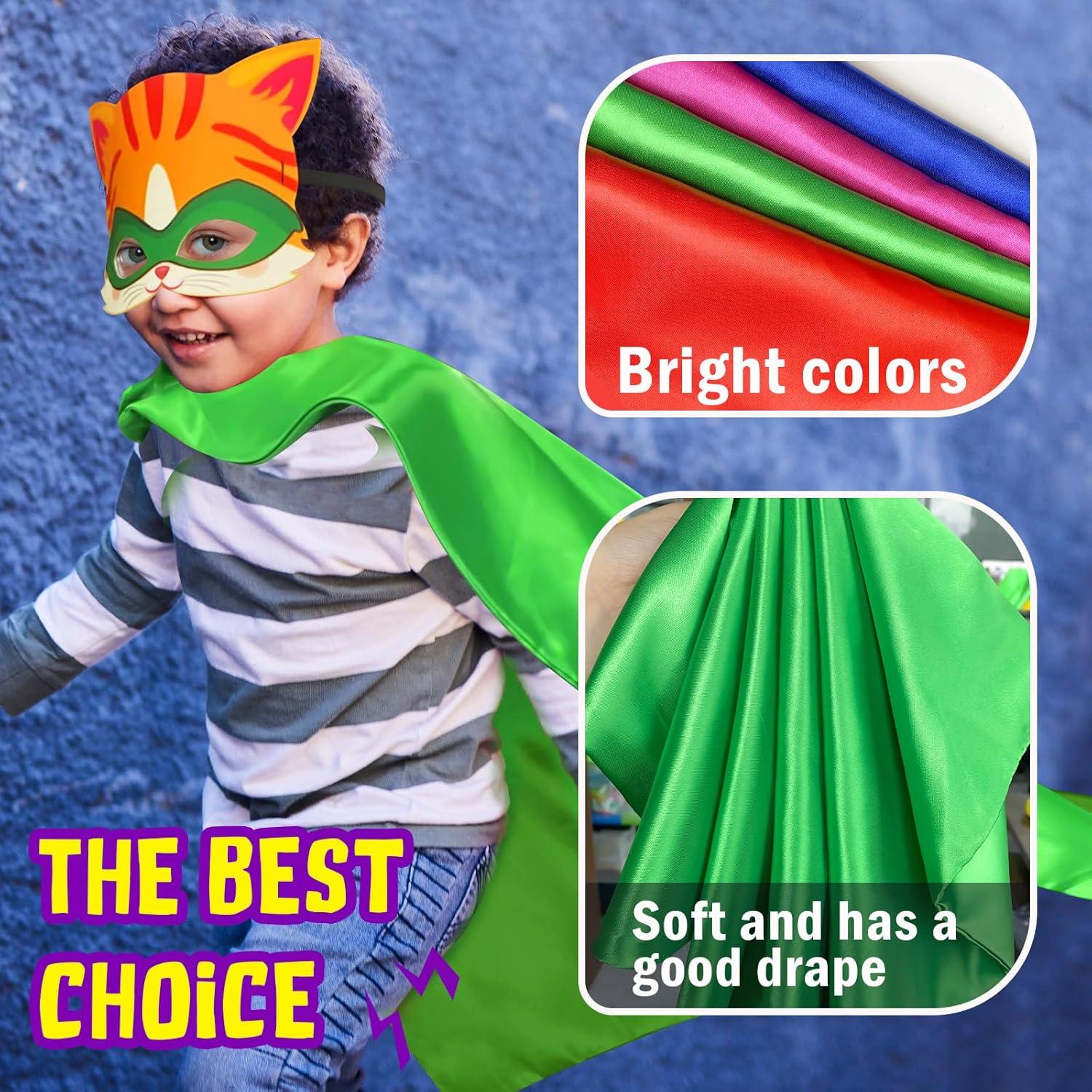 Disfraz de Super Kitty para Niños - 4 Capas y Máscaras QCFDLCX