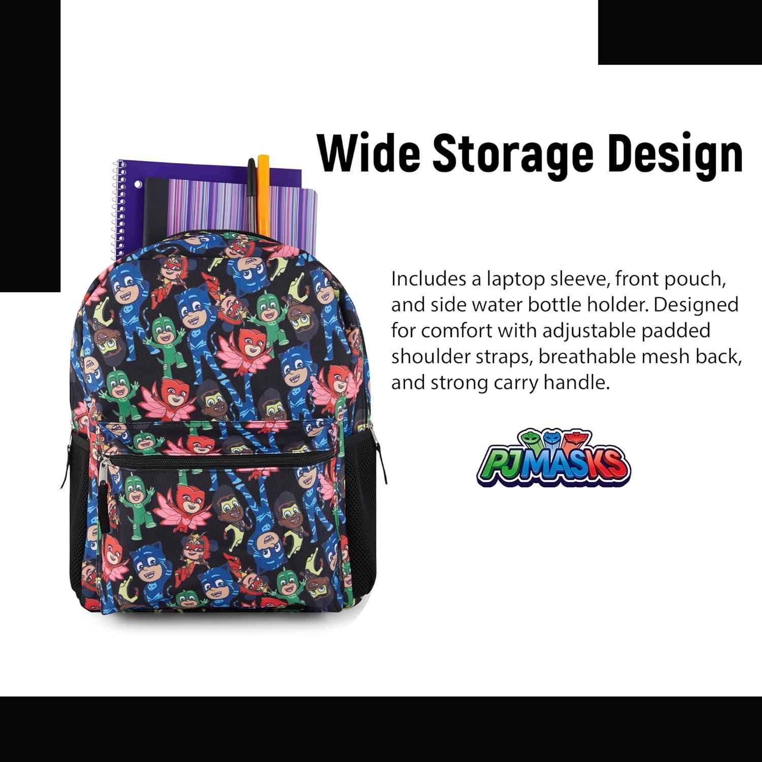 Mochila PJ Masks Héroes Unidos 30L - Catboy, Owlette, Gekko