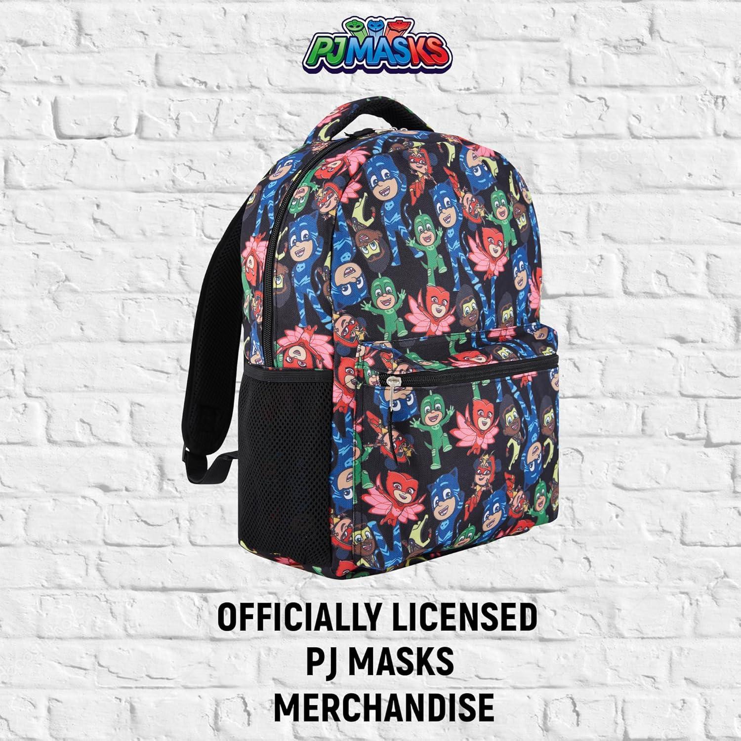 Mochila PJ Masks Héroes Unidos 30L - Catboy, Owlette, Gekko