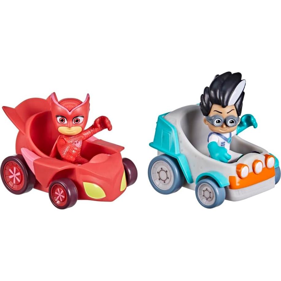Conjunto PJ Masks Owlette vs Romeo con Vehículos y Figuras