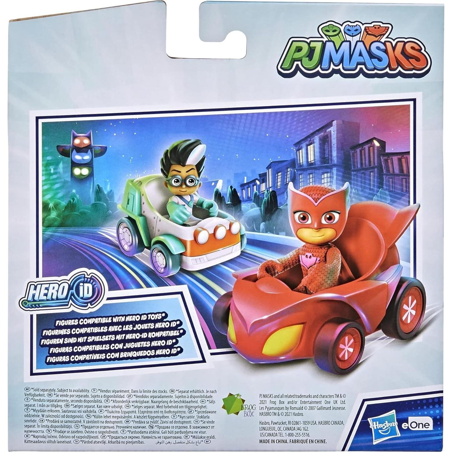 Conjunto PJ Masks Owlette vs Romeo con Vehículos y Figuras