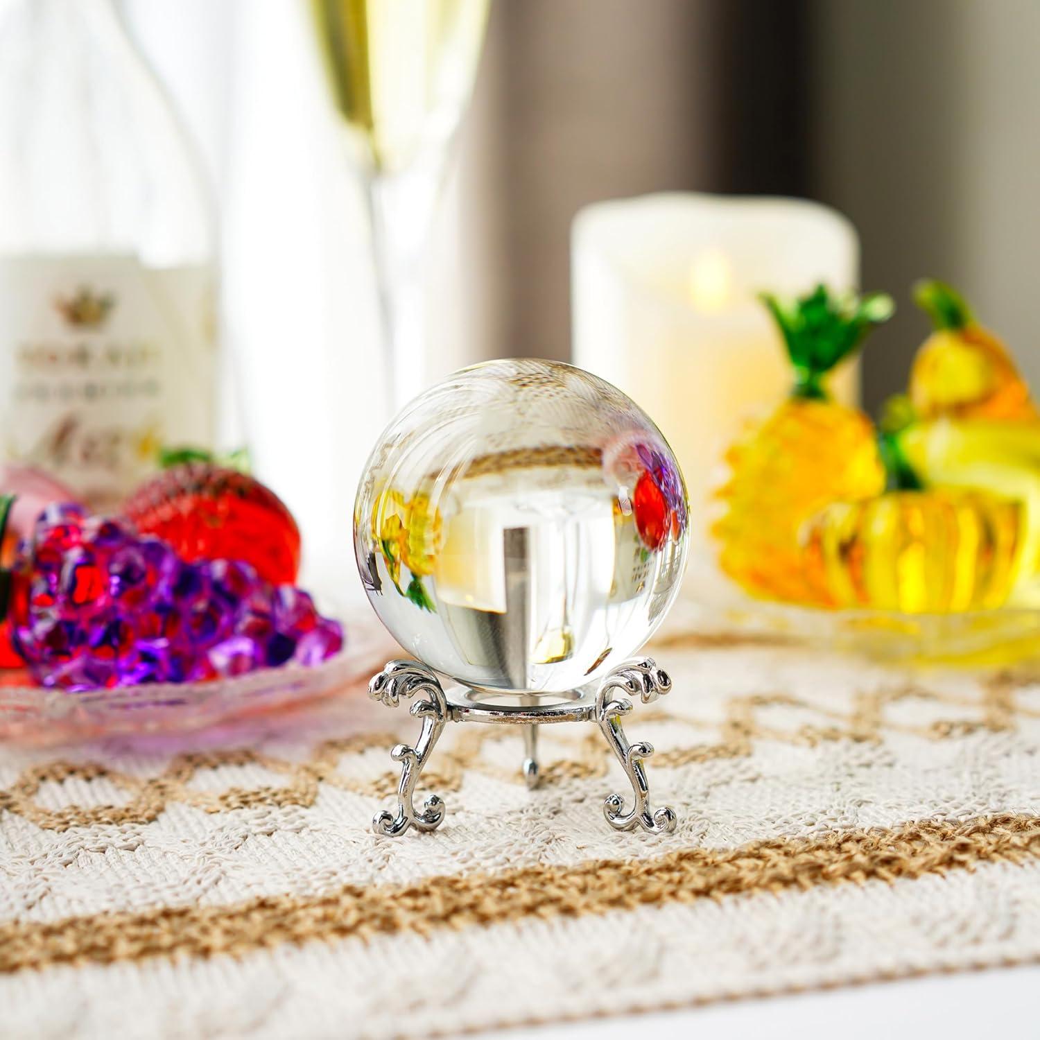 Bola de Cristal K9 Clara 60mm ZEERSHEE con Soporte para Fotografía