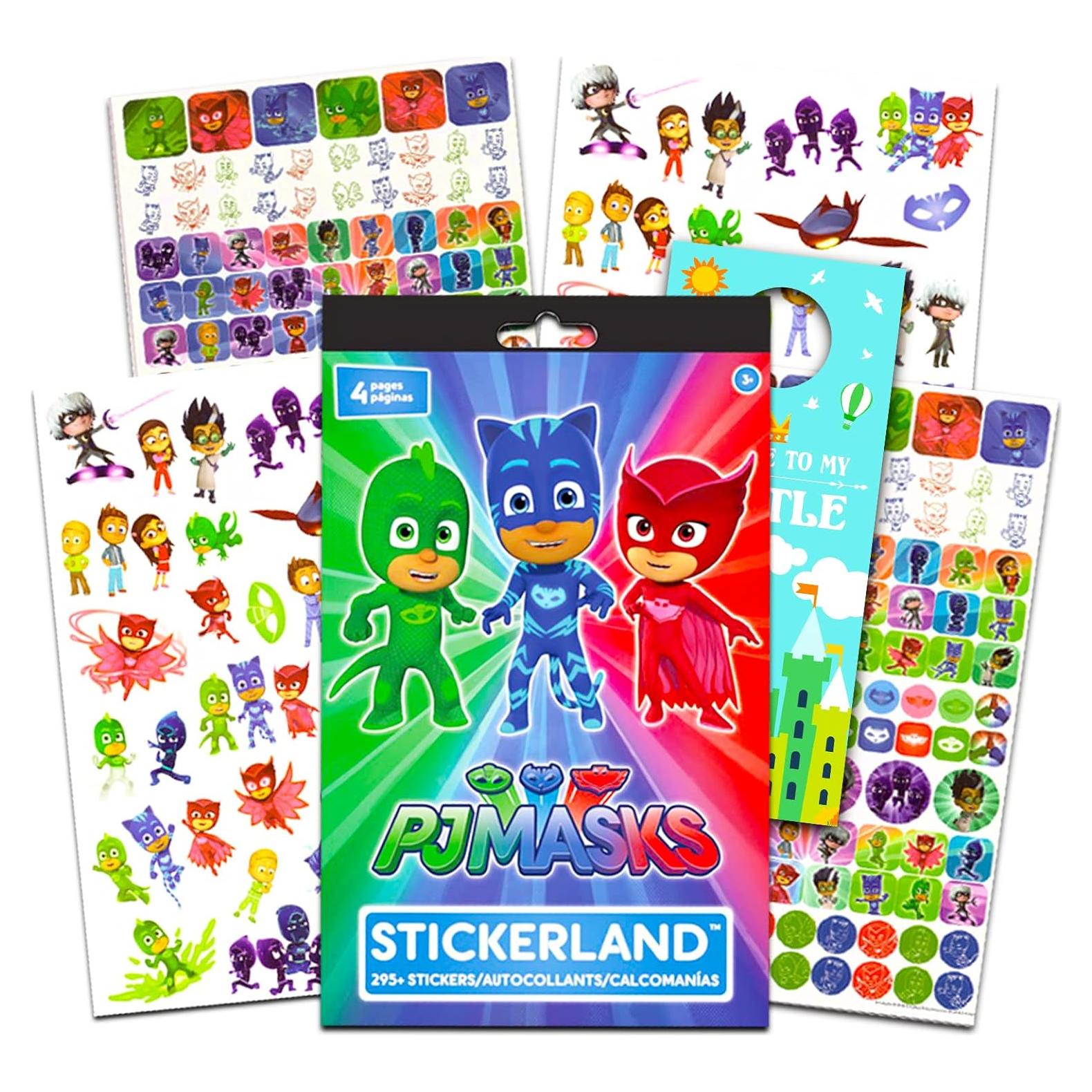 Pegatinas de recompensa PJ Masks Disney - 295 unidades