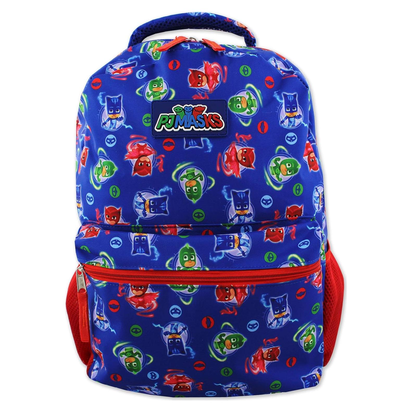 Mochila Escolar PJ Masks Disney 40.6x30.5 cm para Niños
