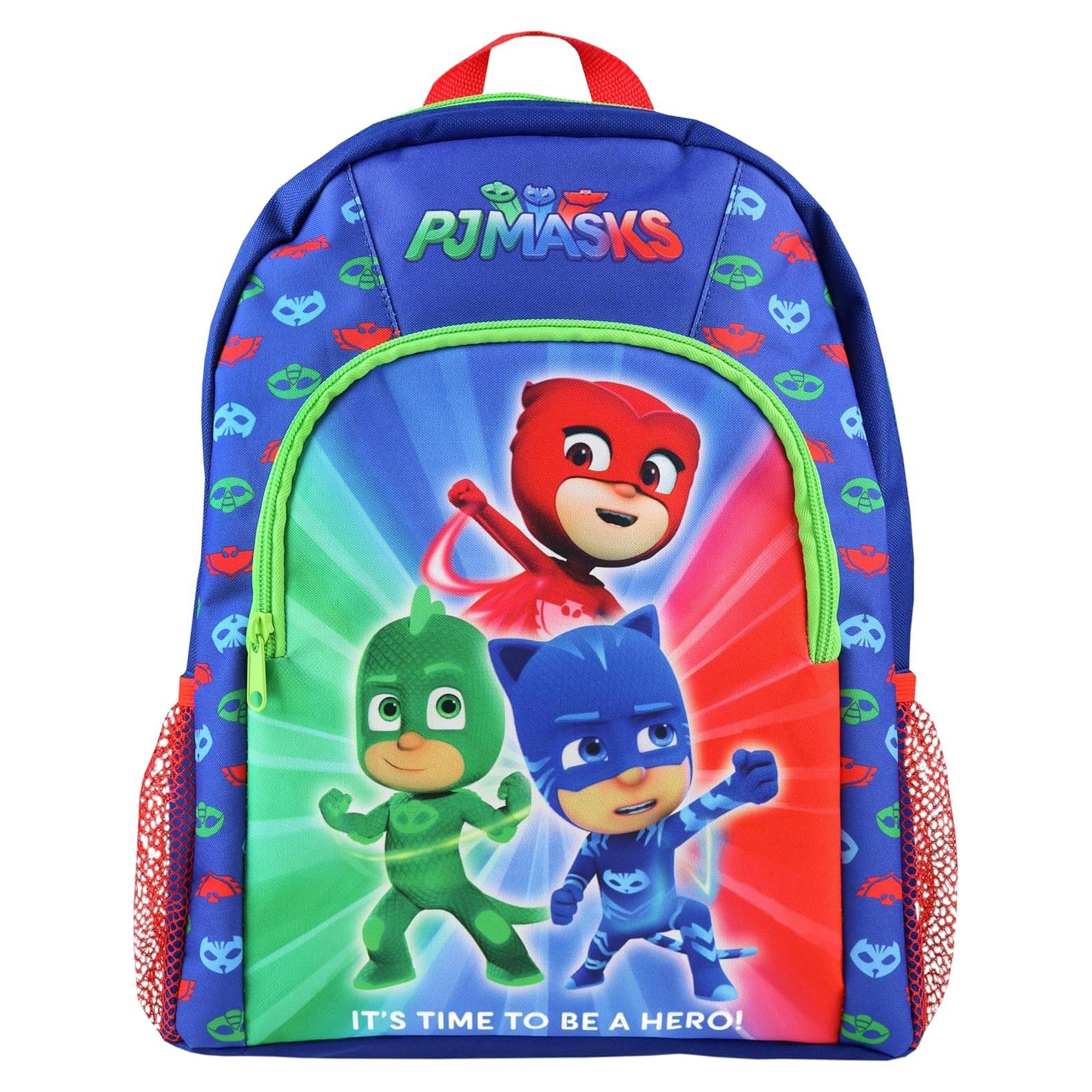 Mochila Infantil PJ Masks Catboy Owlette Gekko 37x27x8cm