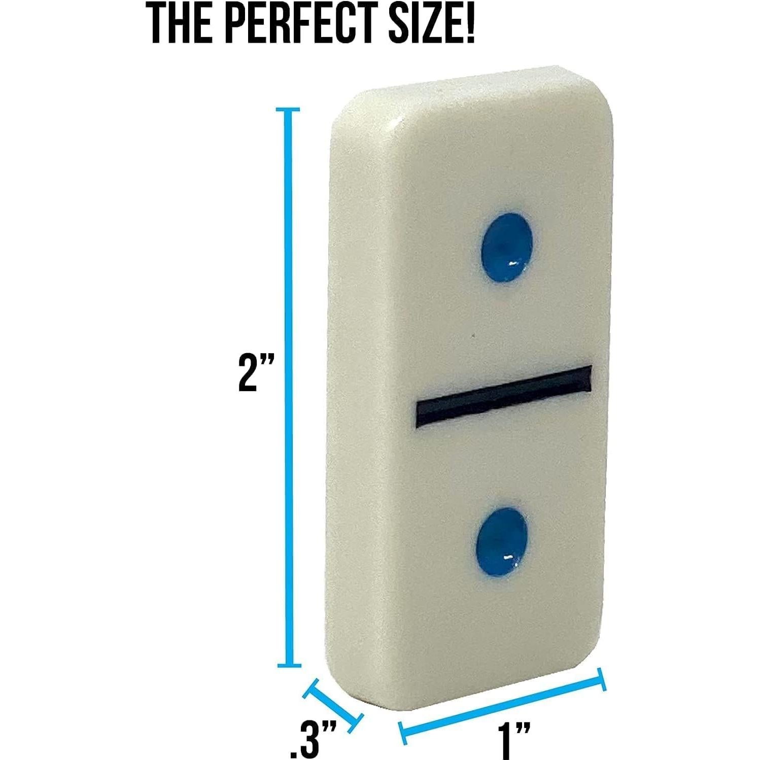 Juego de Dominó Mexicano Regal Games Doble 12 91 Fichas