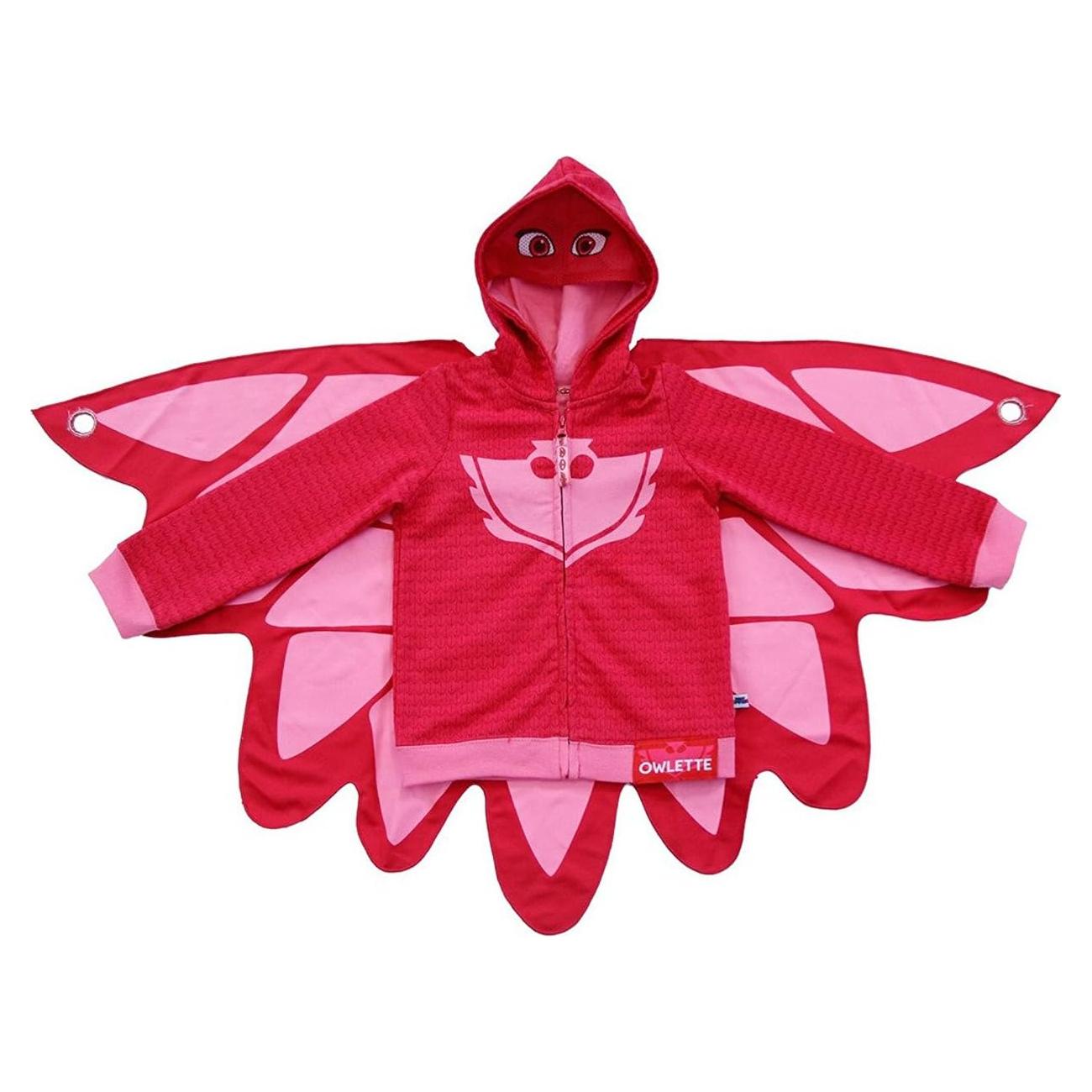 Sudadera con cremallera Owlette PJ Masks para niñas 3T Rosa