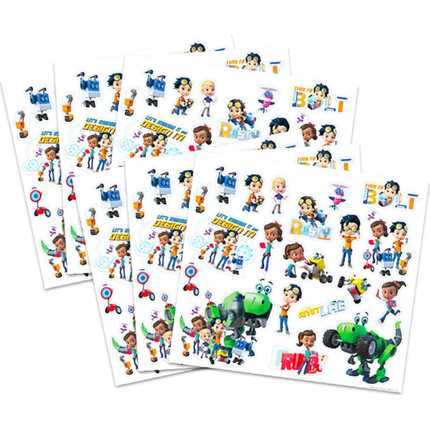 Pegatinas PJ Masks - 295 pegatinas coloridas para niños