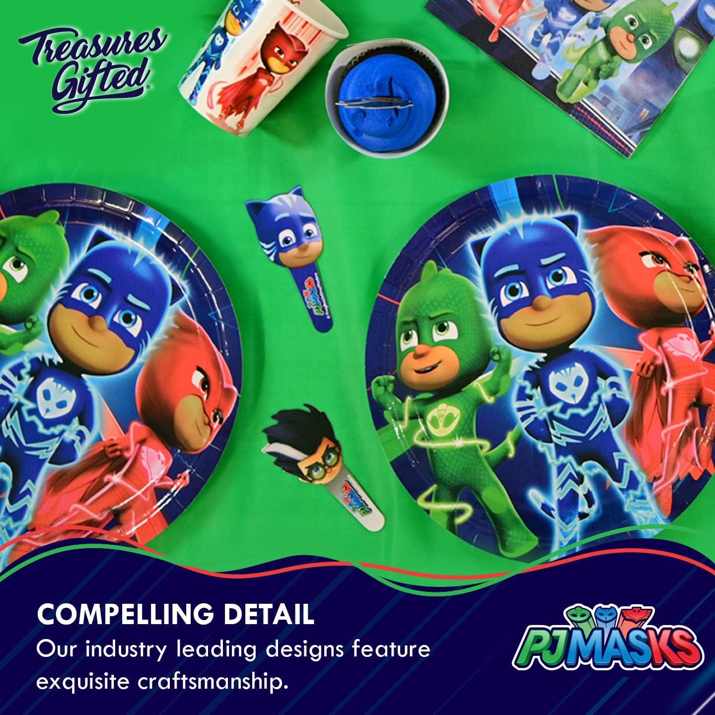 Toppers de pastel PJ Masks - Decoraciones de cumpleaños 10 cm