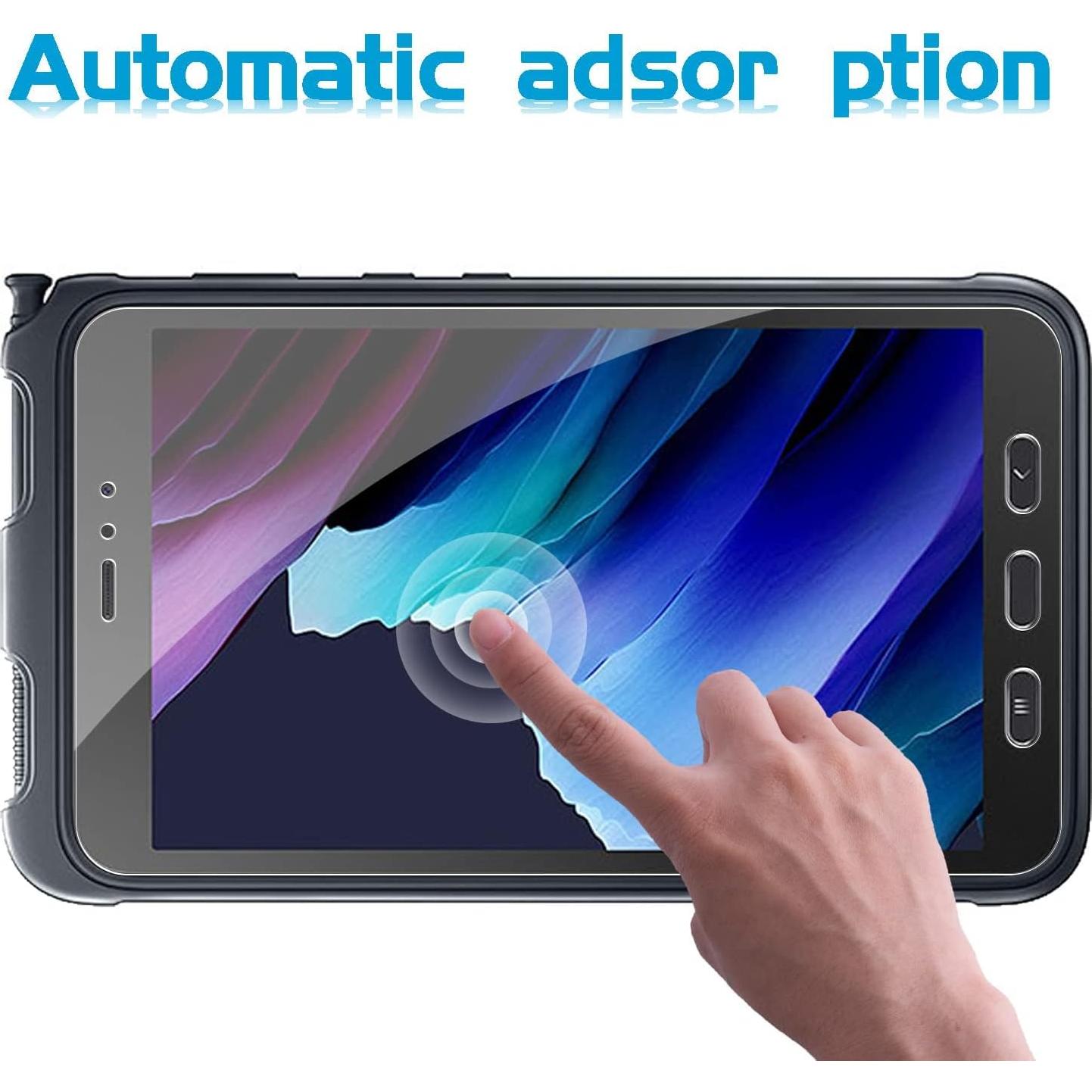 Protector de Pantalla Vidrio Templado Vatkyc para Galaxy Tab Active 3