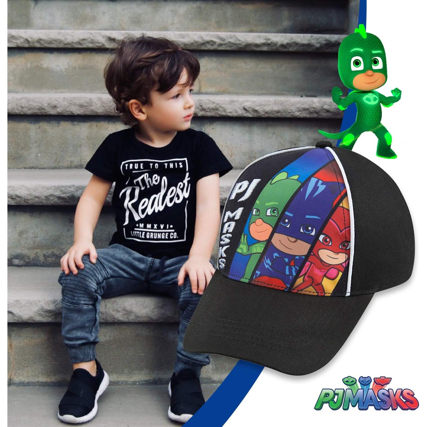 Gorra de béisbol PJ Masks Catboy Gekko Owlette para niños 4-7 años