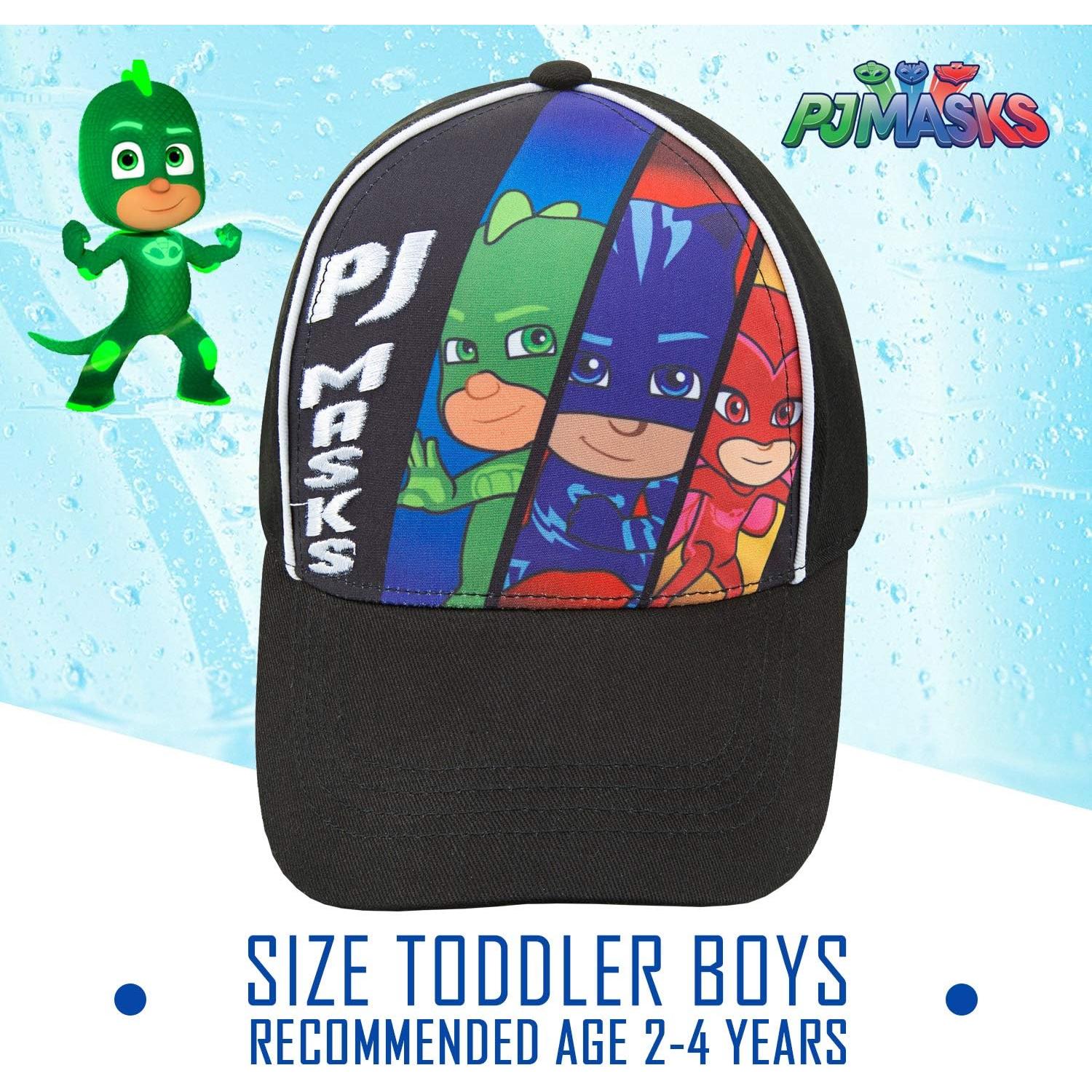 Gorra de béisbol PJ Masks Catboy Gekko Owlette para niños 4-7 años
