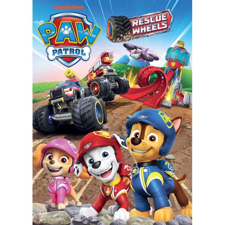 PAW Patrol: Rescue Wheels DVD - Película en Español - 2h 18min
