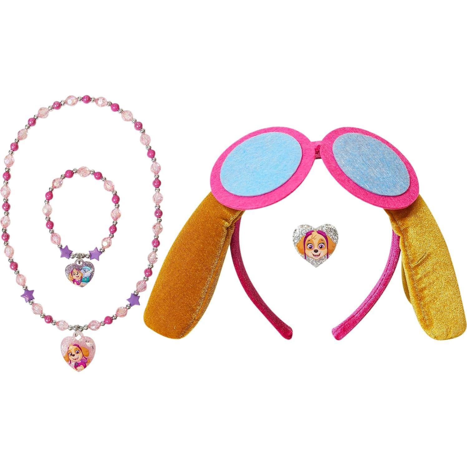 Set de Disfraz Paw Patrol LUV HER - Diadema y Joyería 4 Piezas