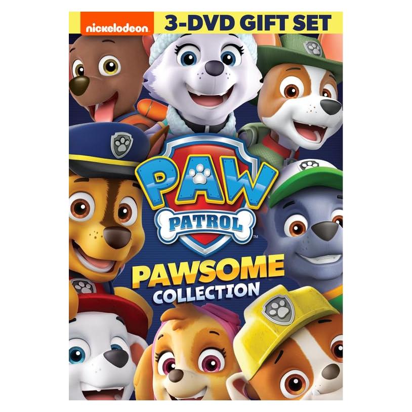 Colección PAW Patrol en DVD - 3 Discos - 280 Minutos