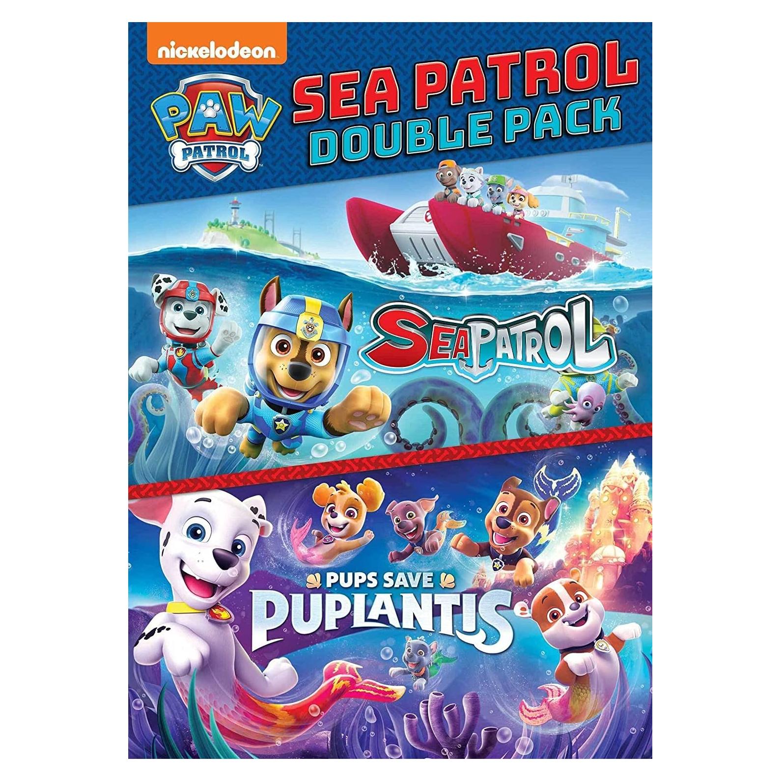 PAW Patrol Patrulla del Mar DVD Doblado Inglés Español