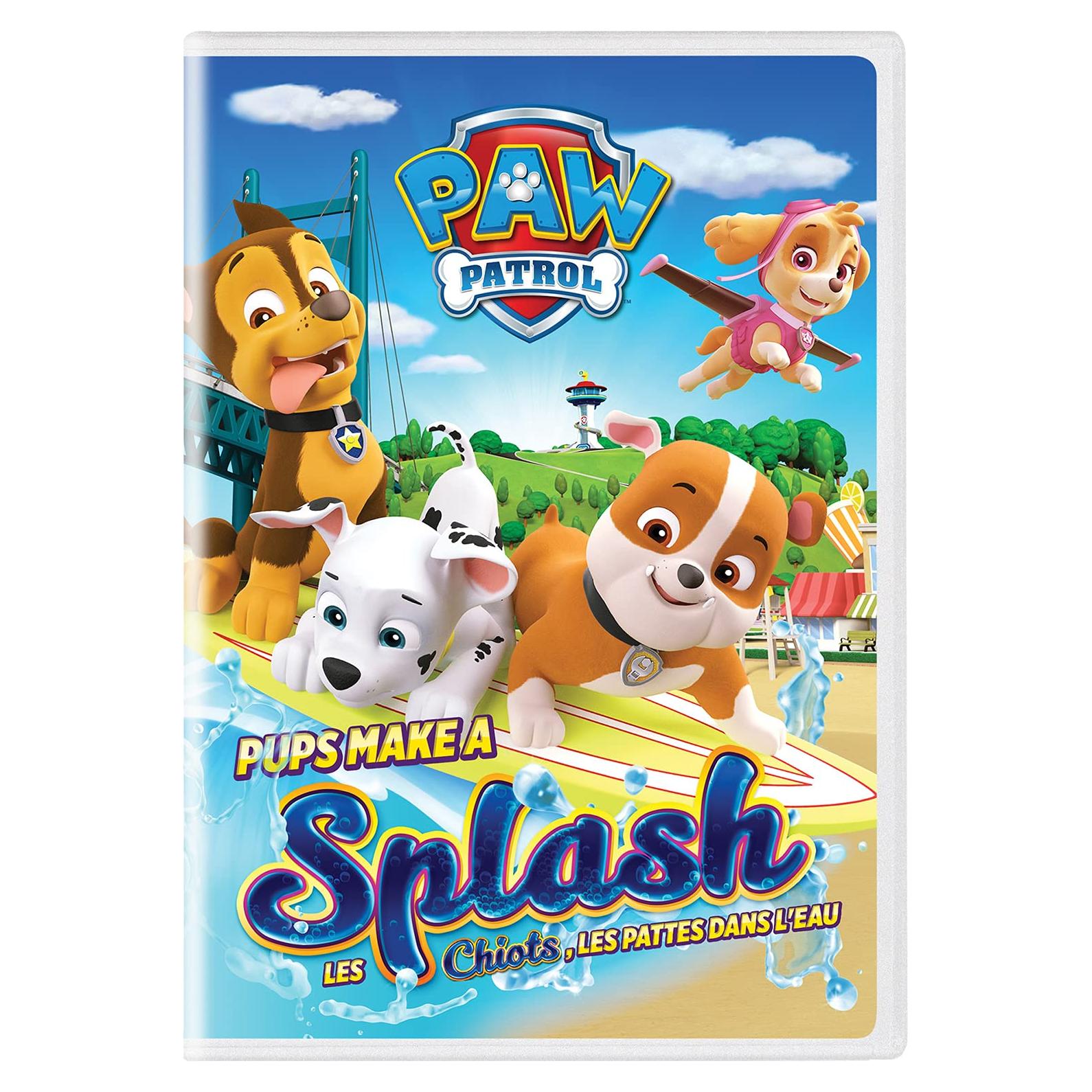 PAW Patrol DVD - Cachorros Hacen un Chapuzón 73 min