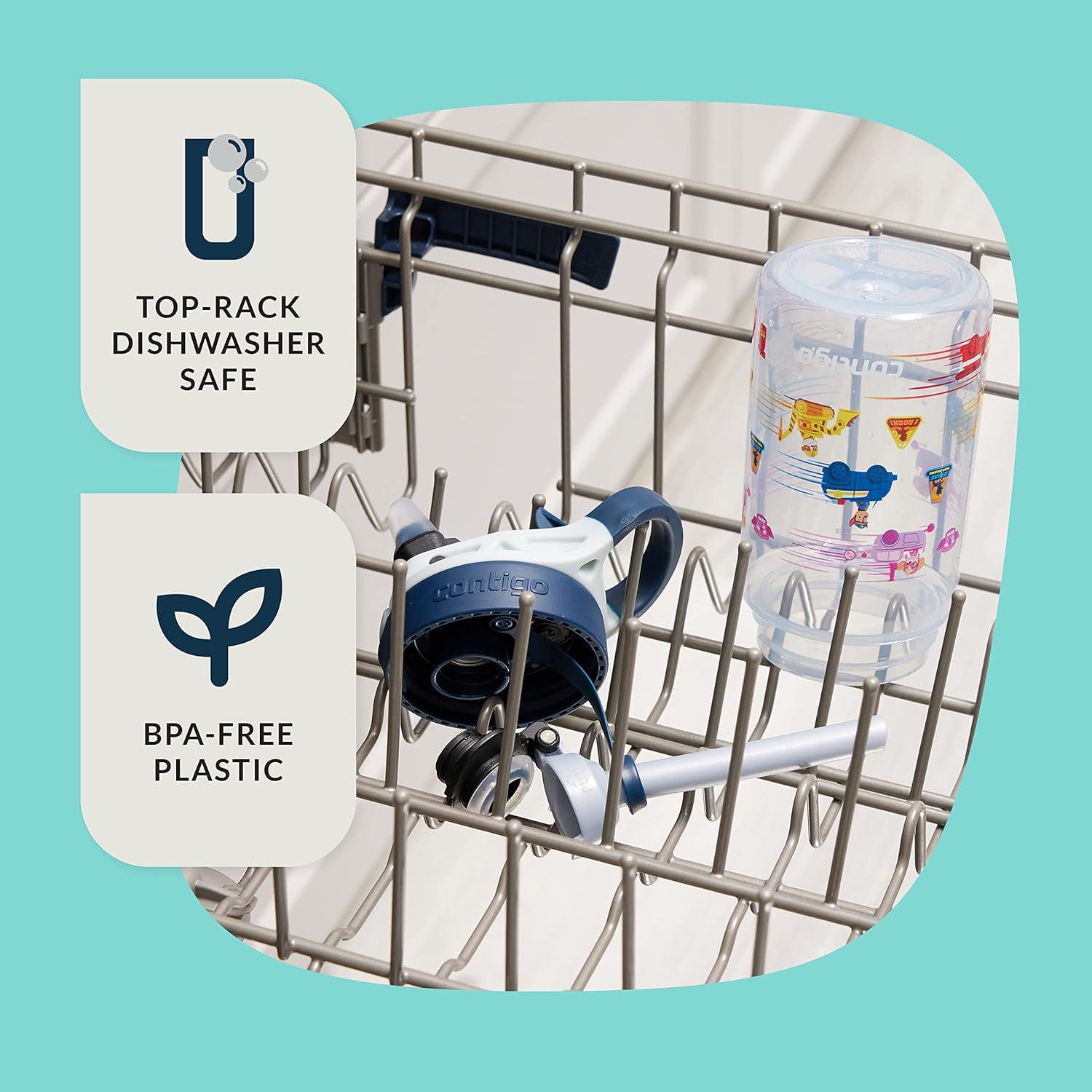 Botellas de Agua Contigo Patrulla Canina 14oz Paquete de 2