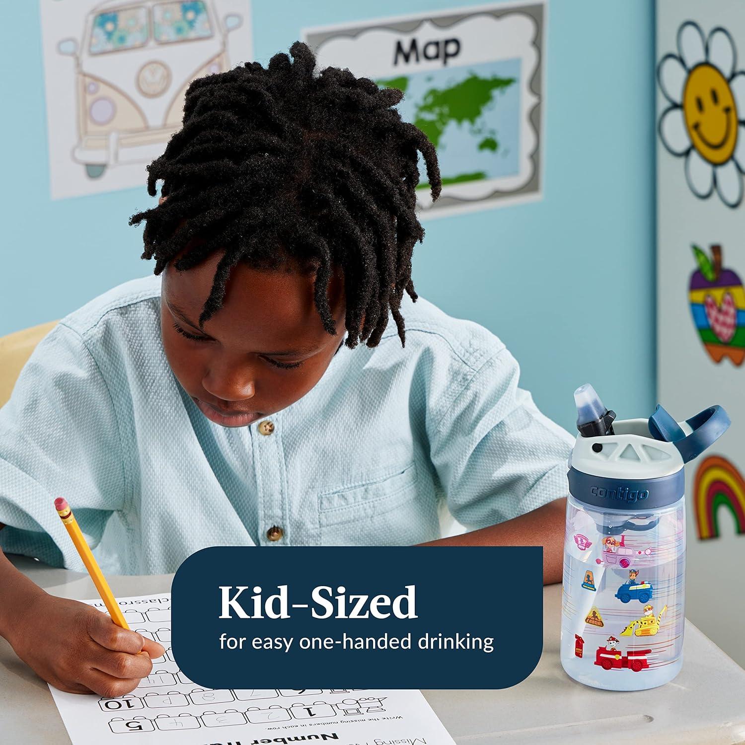 Botellas de Agua Contigo Patrulla Canina 14oz Paquete de 2