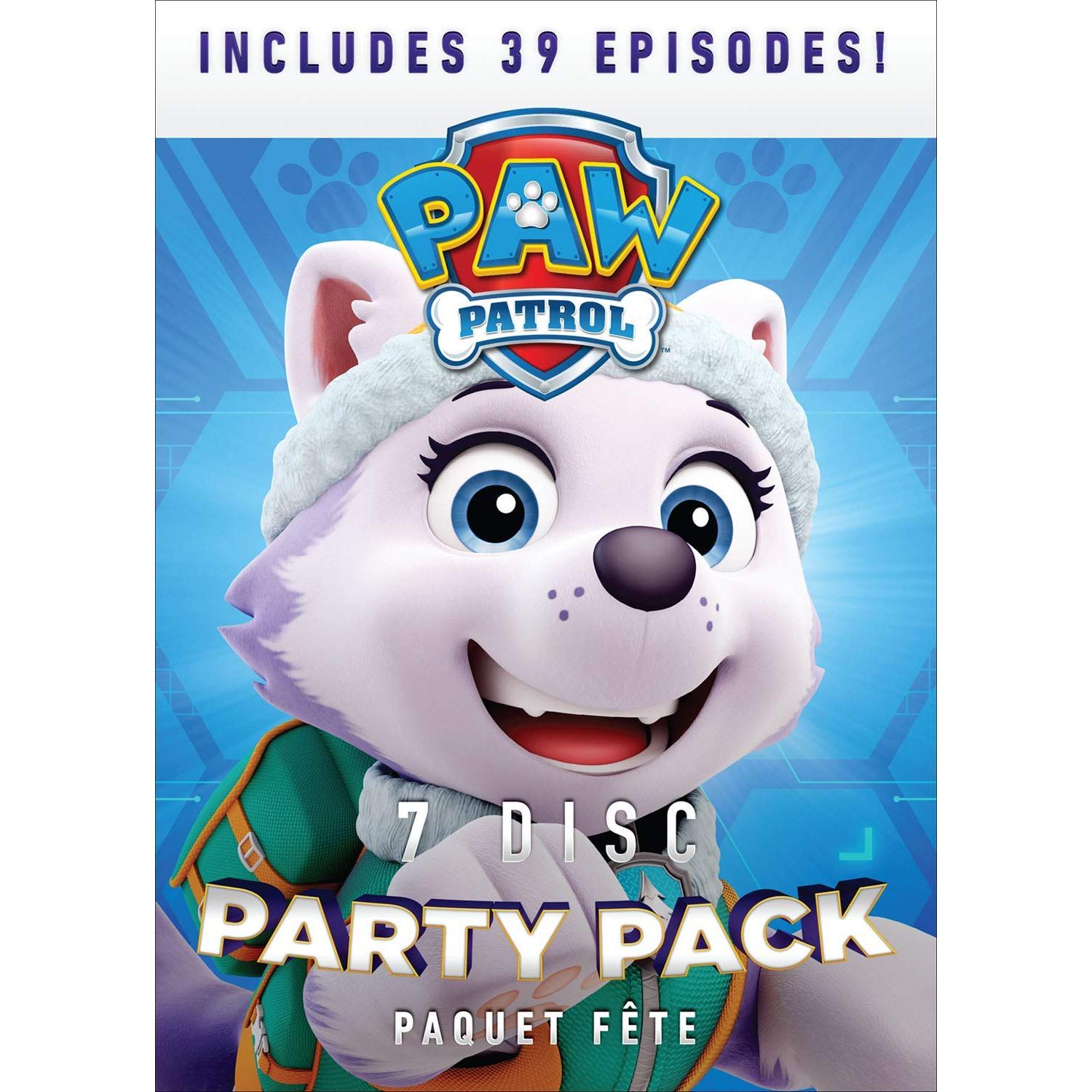PAW Patrol Paquete Fiesta 7 Discos DVD 39 Episodios
