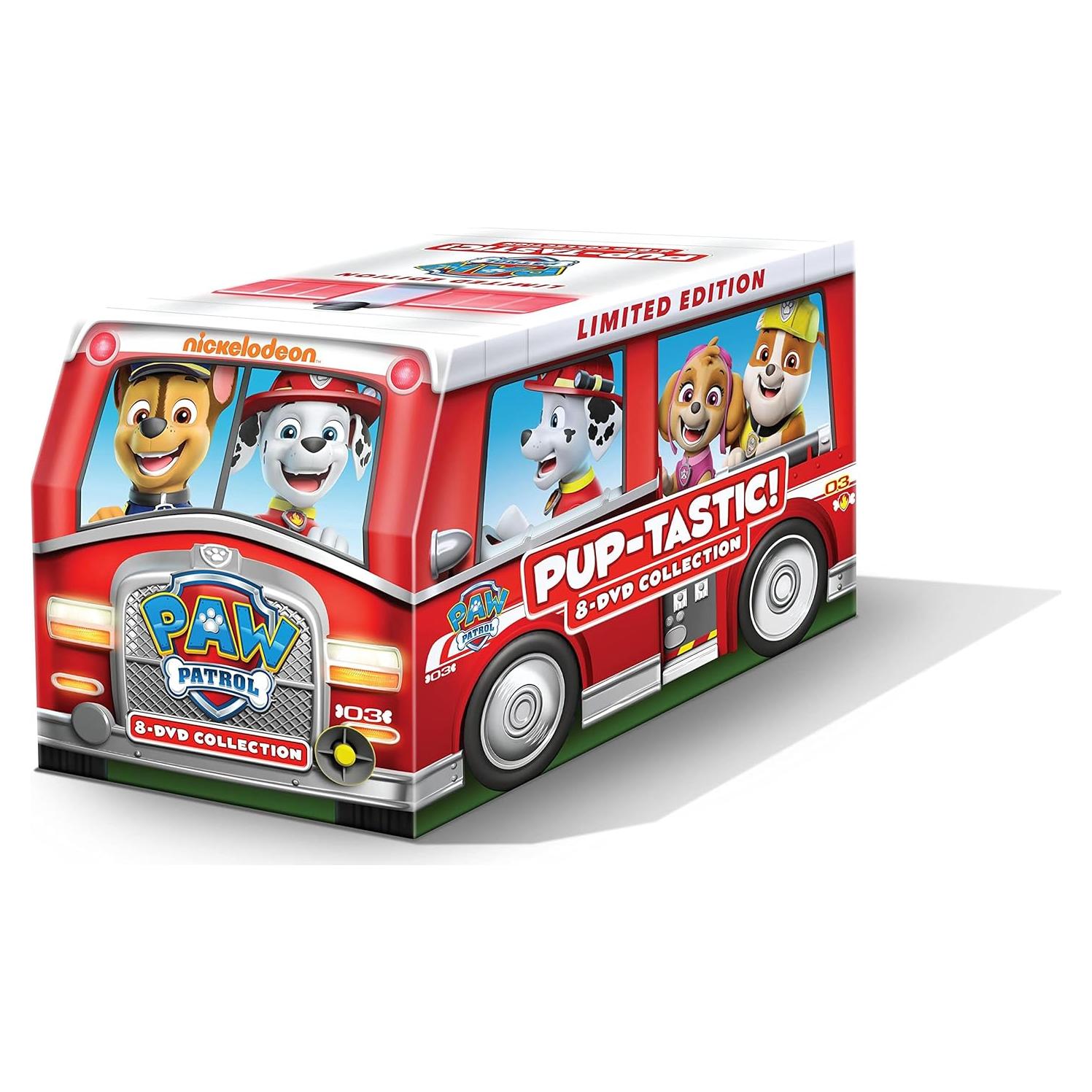 Colección de 8 DVD Paw Patrol Edición Limitada Marshall