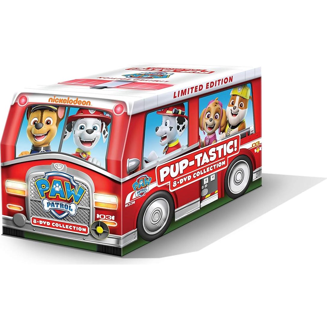 Colección de 8 DVD Paw Patrol Edición Limitada Marshall