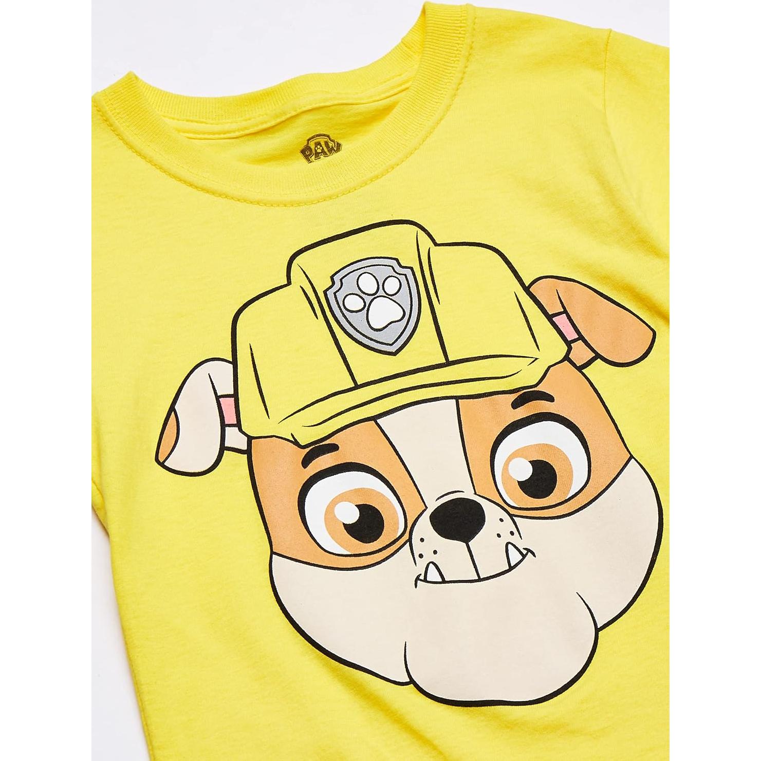 Paquete 3 Camisetas Paw Patrol Niños Nickelodeon 5T