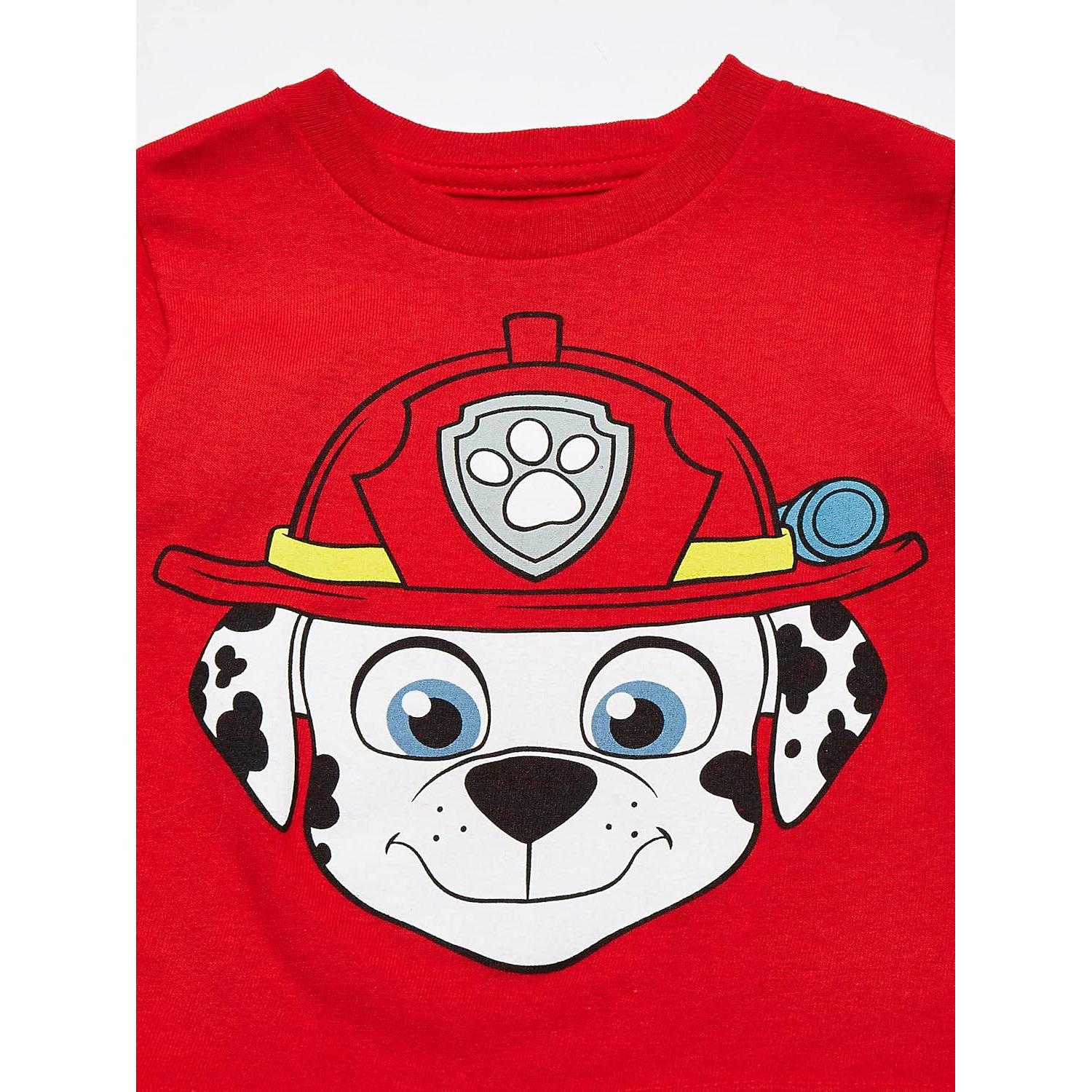 Paquete 3 Camisetas Paw Patrol Niños Nickelodeon 5T