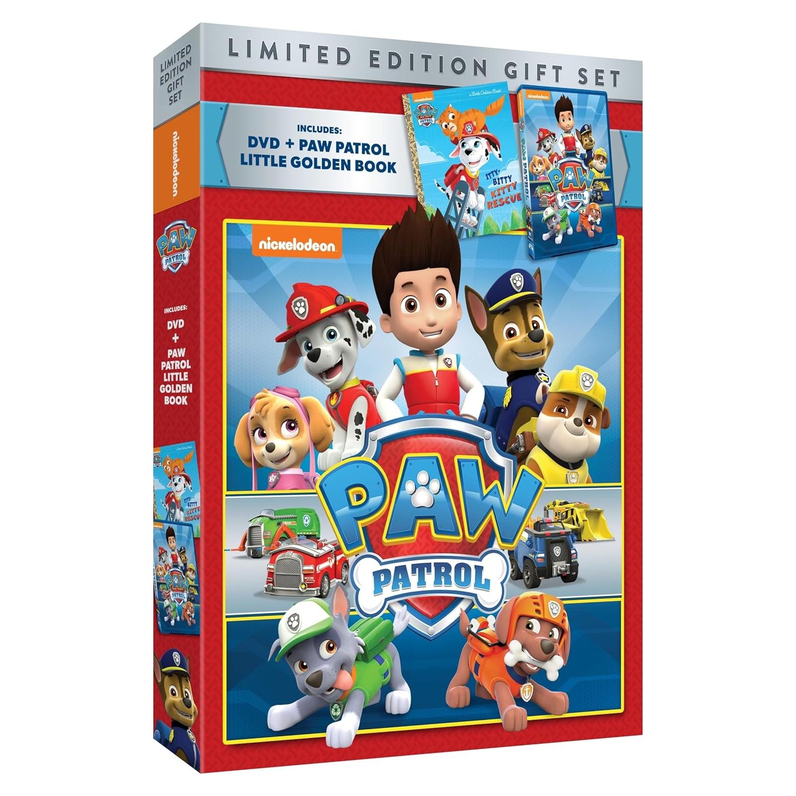 Set de Regalo Patrulla Paw DVD Edición Limitada + Libro