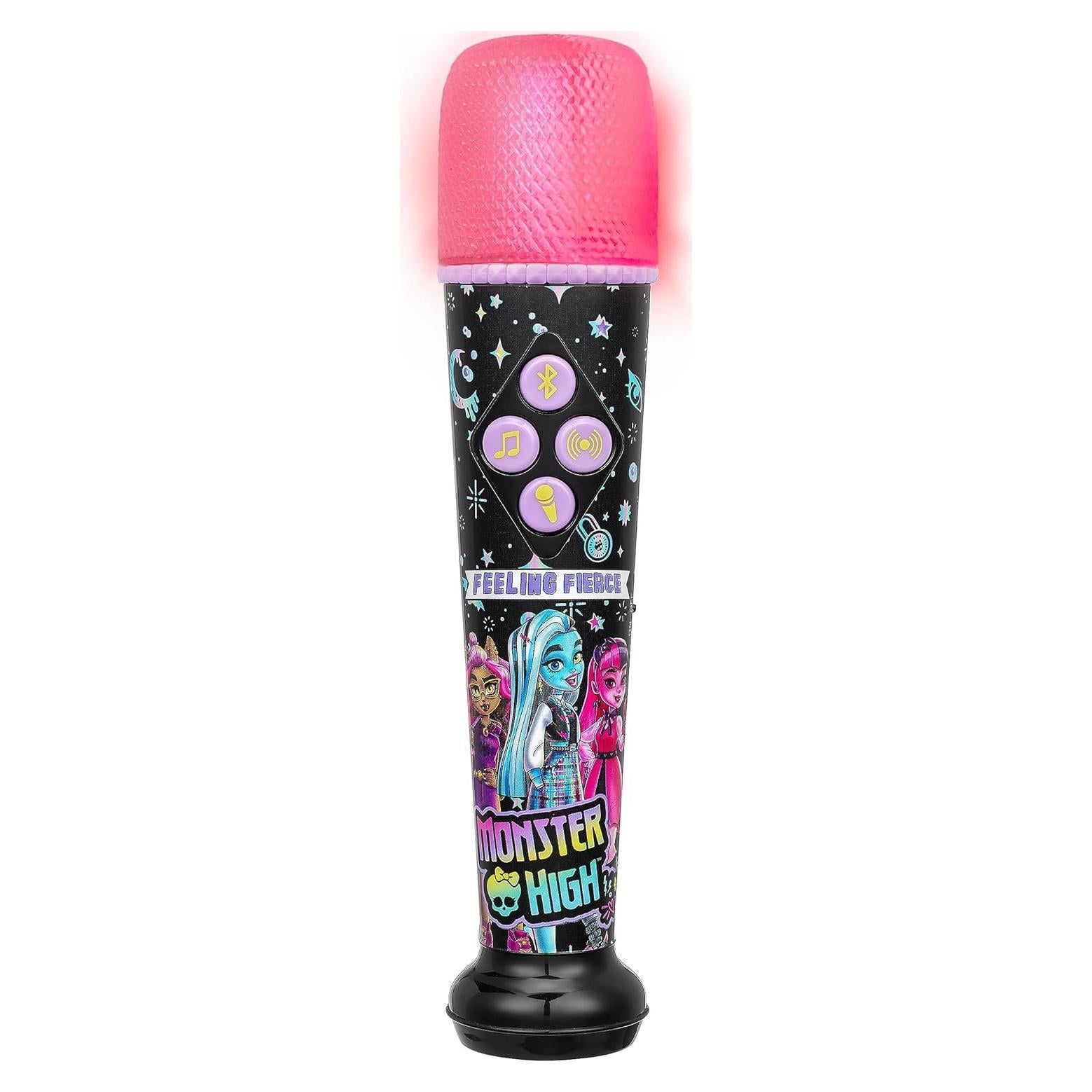 Micrófono de Karaoke eKids Monster High Bluetooth para Niños
