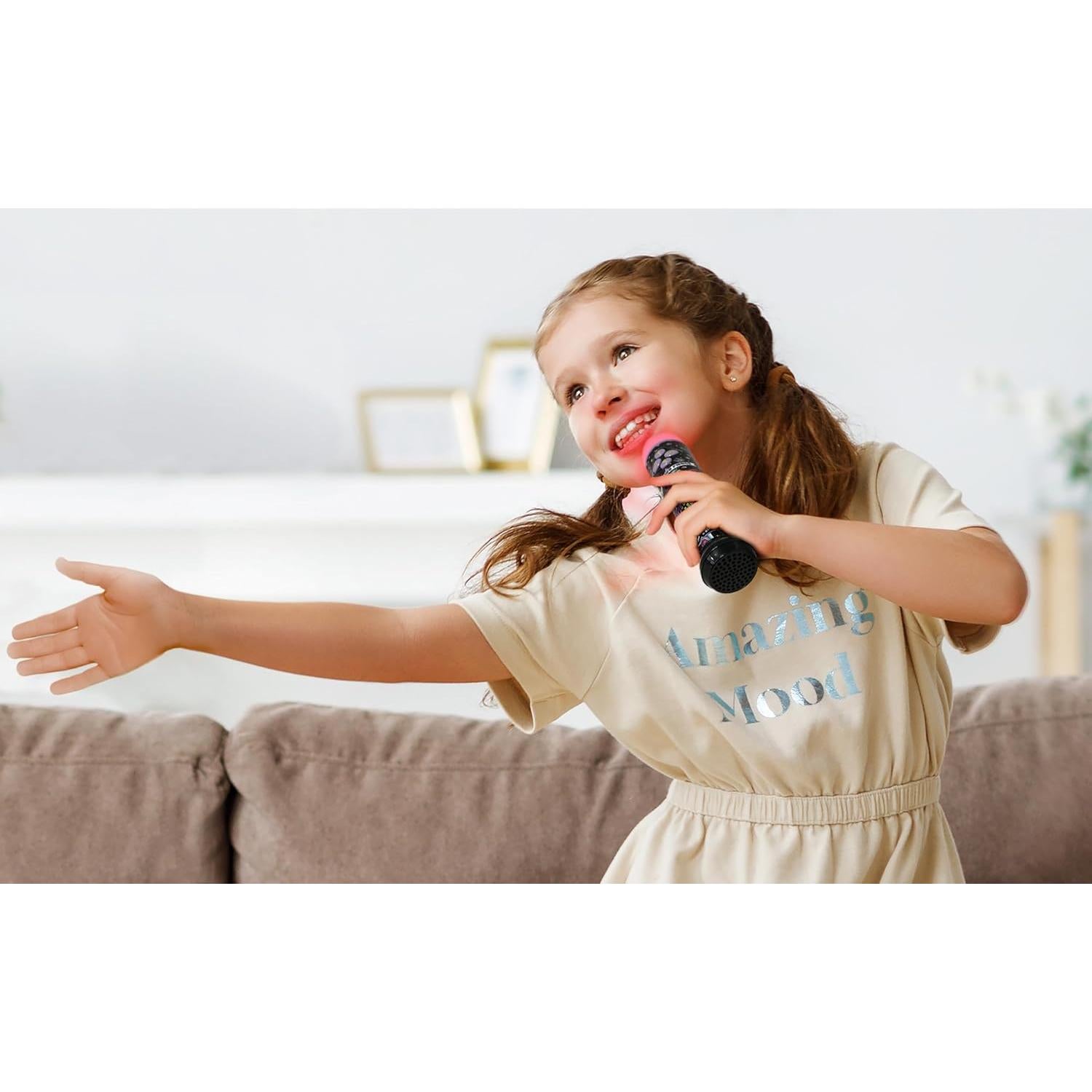 Micrófono de Karaoke eKids Monster High Bluetooth para Niños