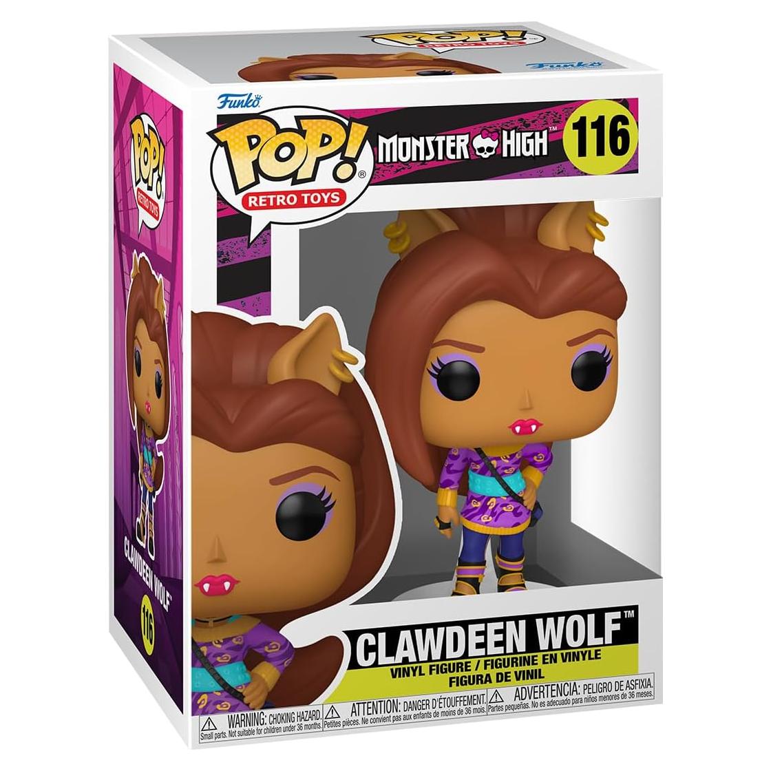 Figura de Vinilo Clawdeen Wolf Funko POP! Monster High 11.4cm