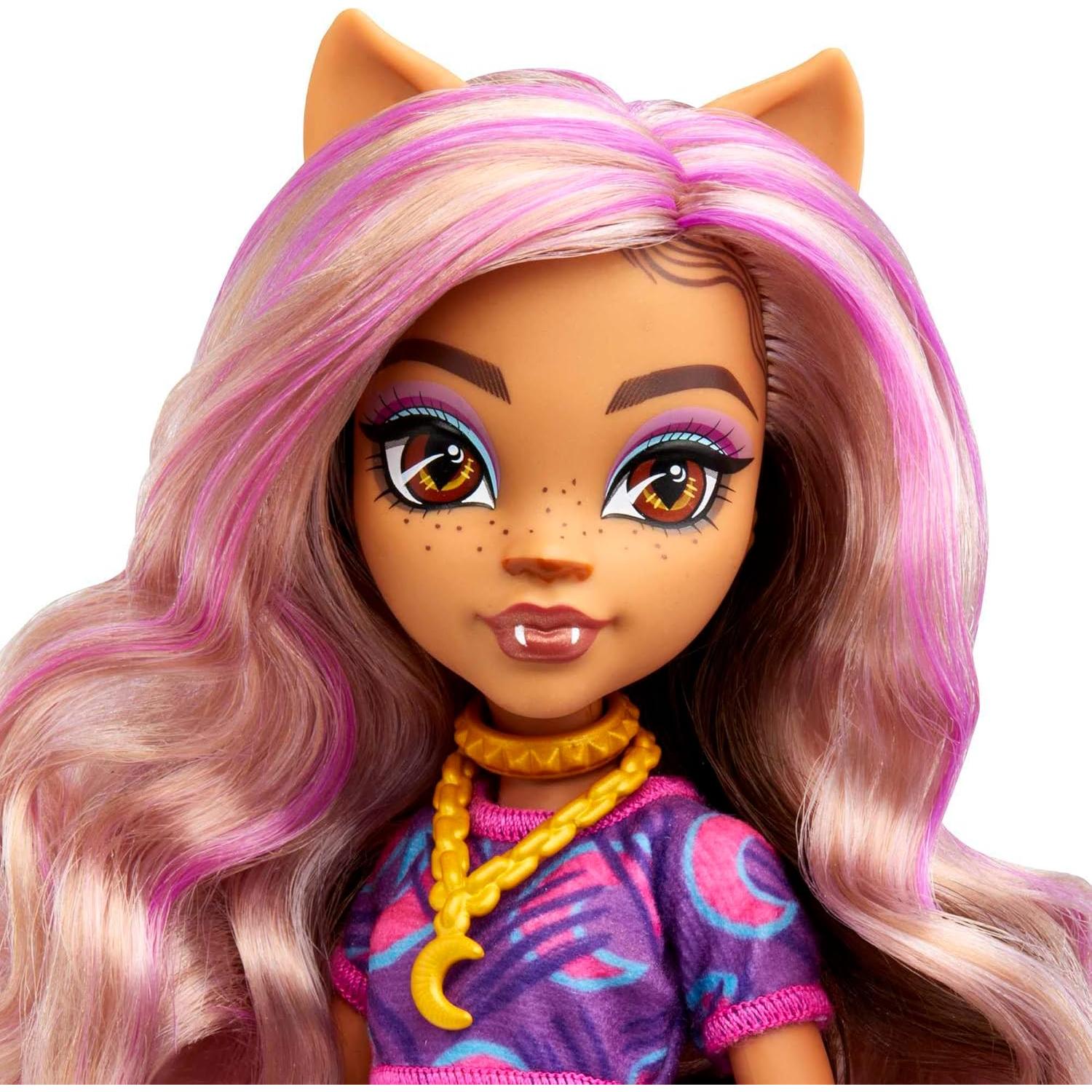 Muñeca Clawdeen Wolf Monster High 11 articulaciones 32.4 cm