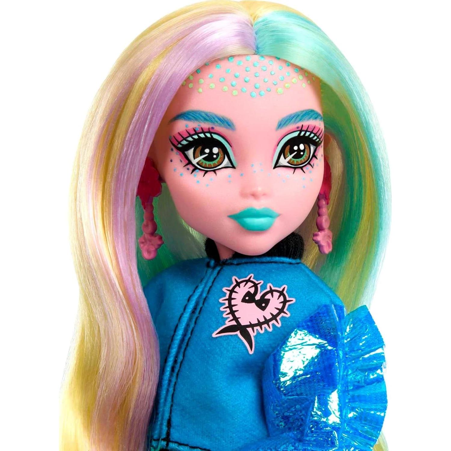Muñeca Lagoona Blue Monster High con Taquilla y 19+ Sorpresas