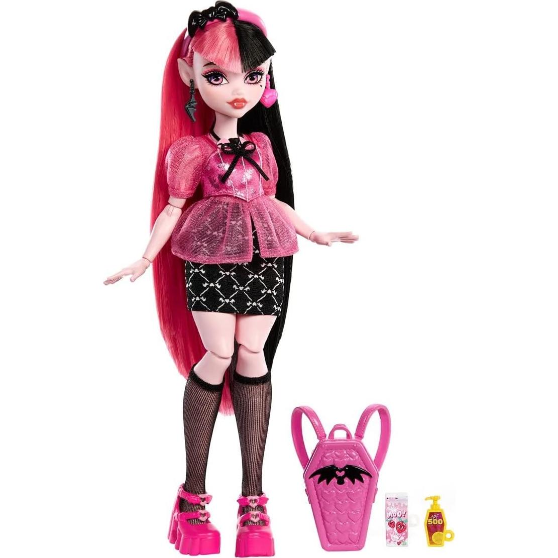 Muñeca Articulada Draculaura Monster High 25 cm MTHKY71