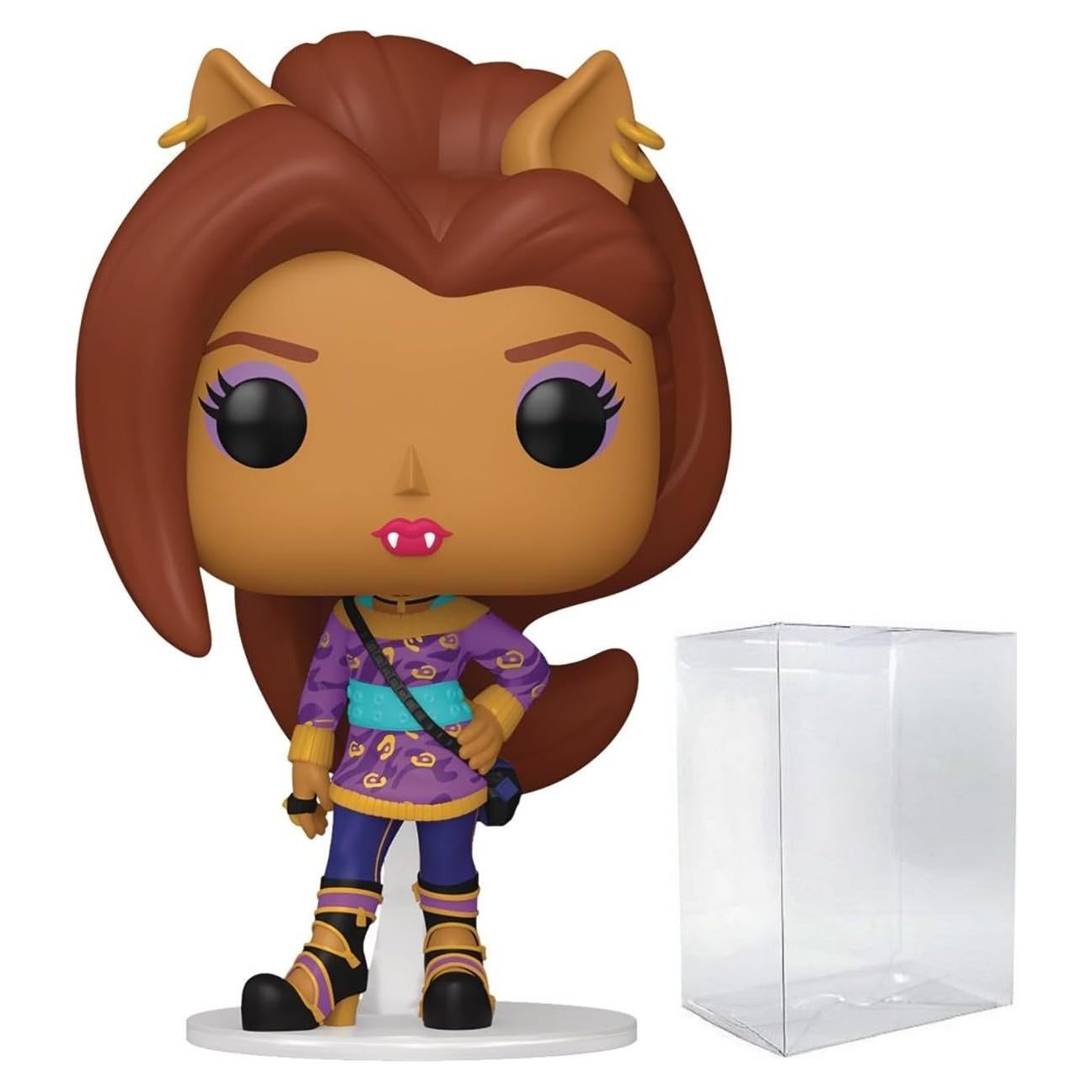 Figura de Vinilo Pop! Clawdeen Wolf Monster High Funko 9.5 cm