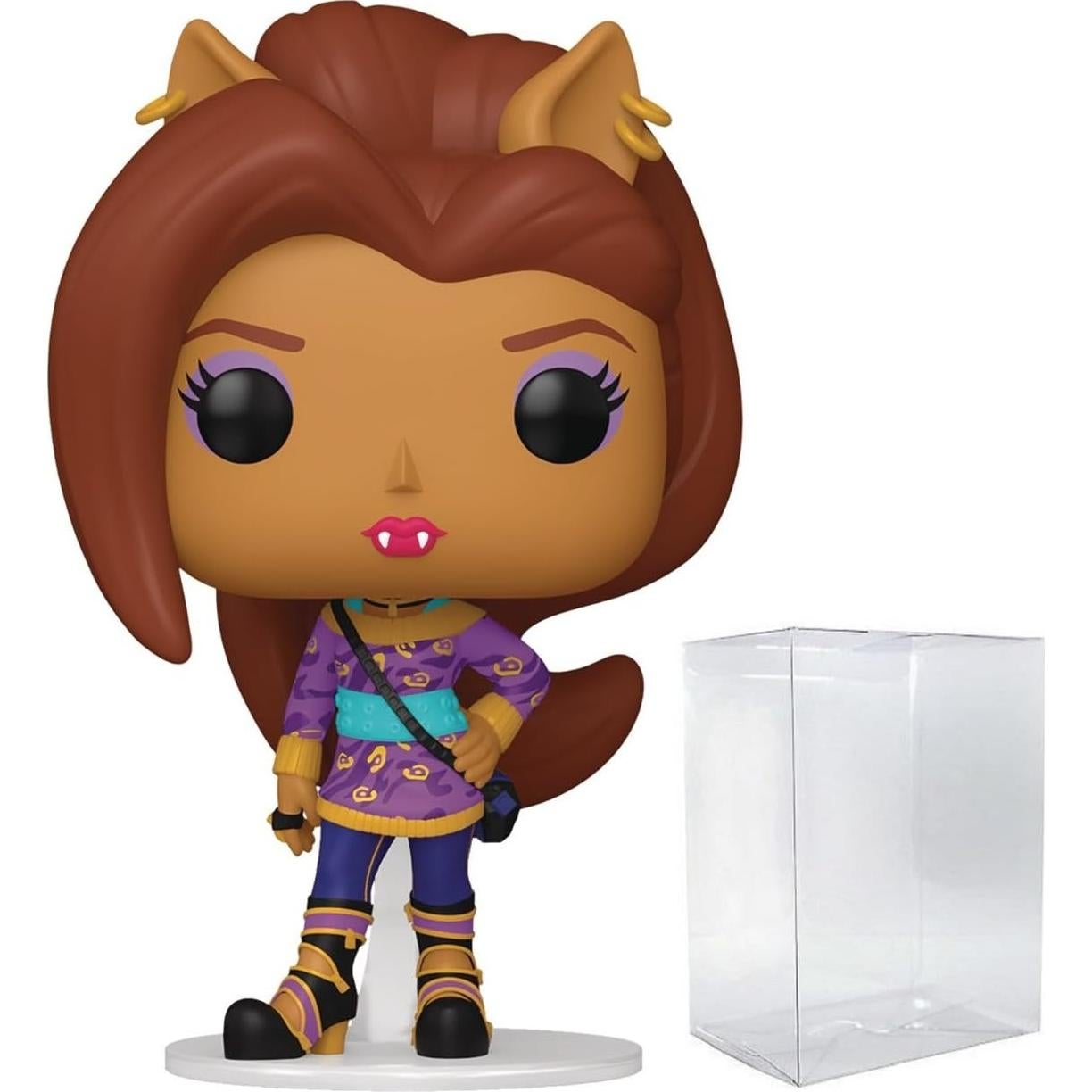 Figura de Vinilo Pop! Clawdeen Wolf Monster High Funko 9.5 cm