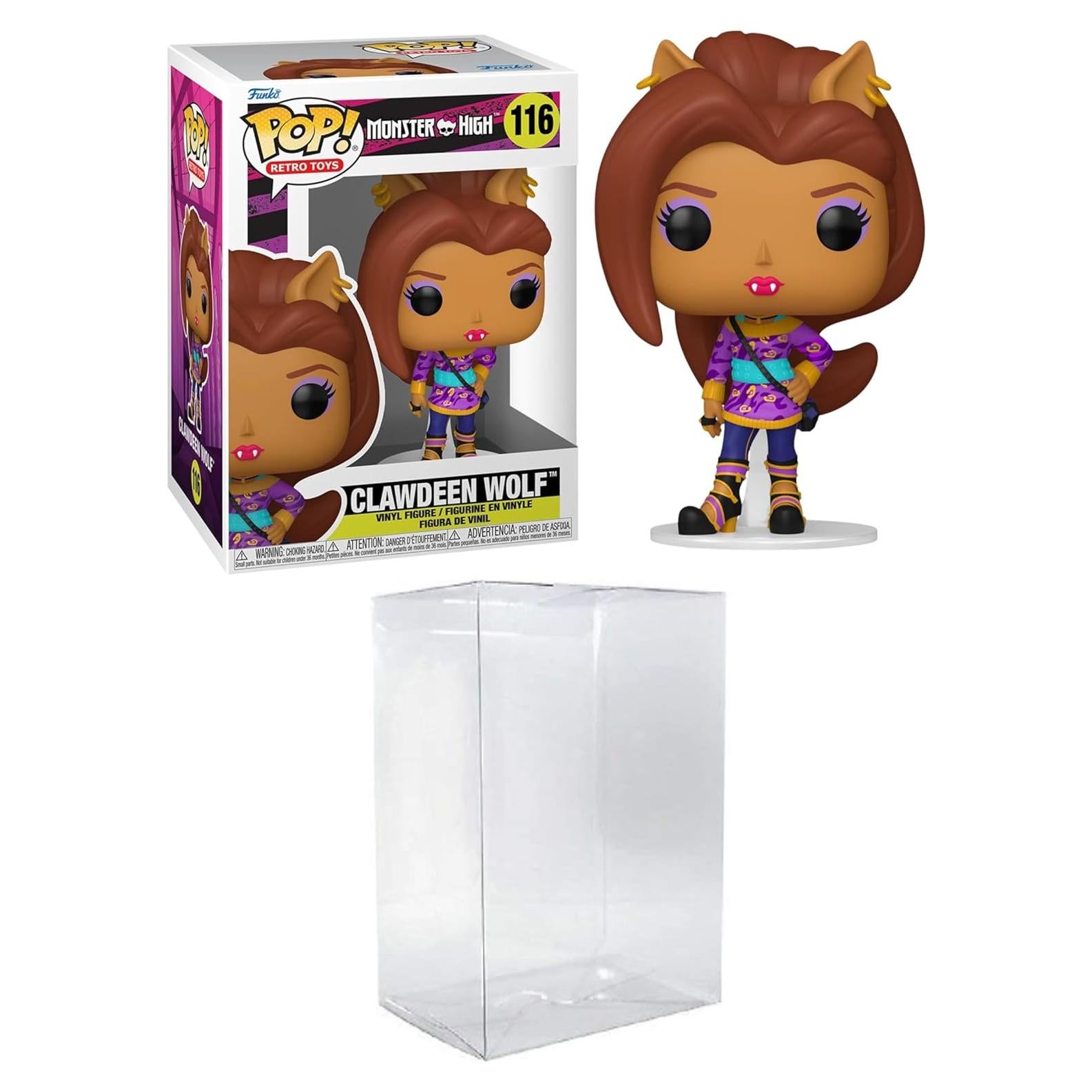 Funko Pop! Clawdeen Wolf Monster High 11.4 cm con Protector