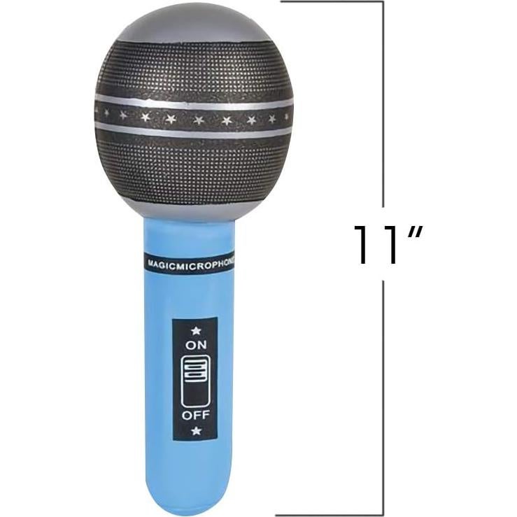 Juego de 24 Micrófonos Inflables ArtCreativity 28 cm