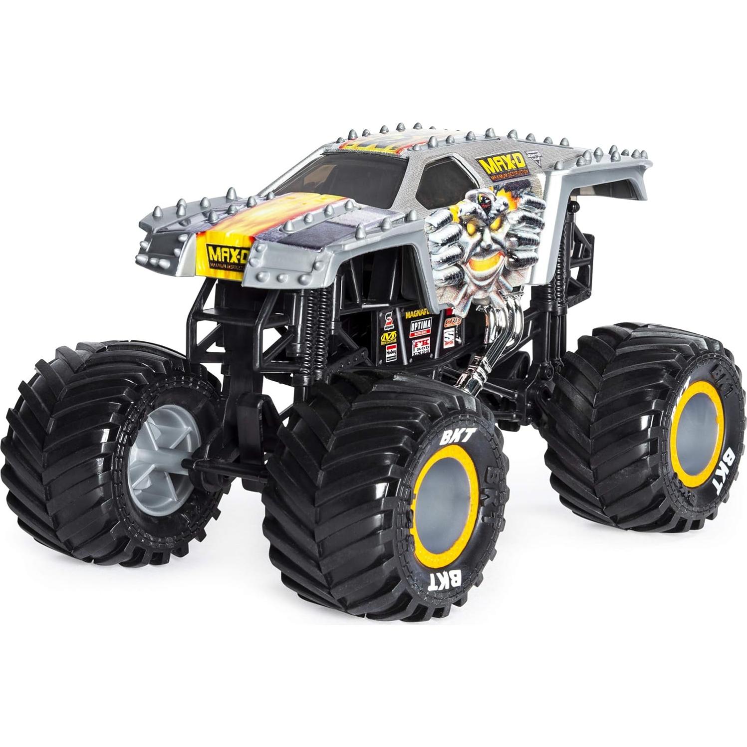 Camión Monstruo Die-Cast Monster Jam Max D 1:24