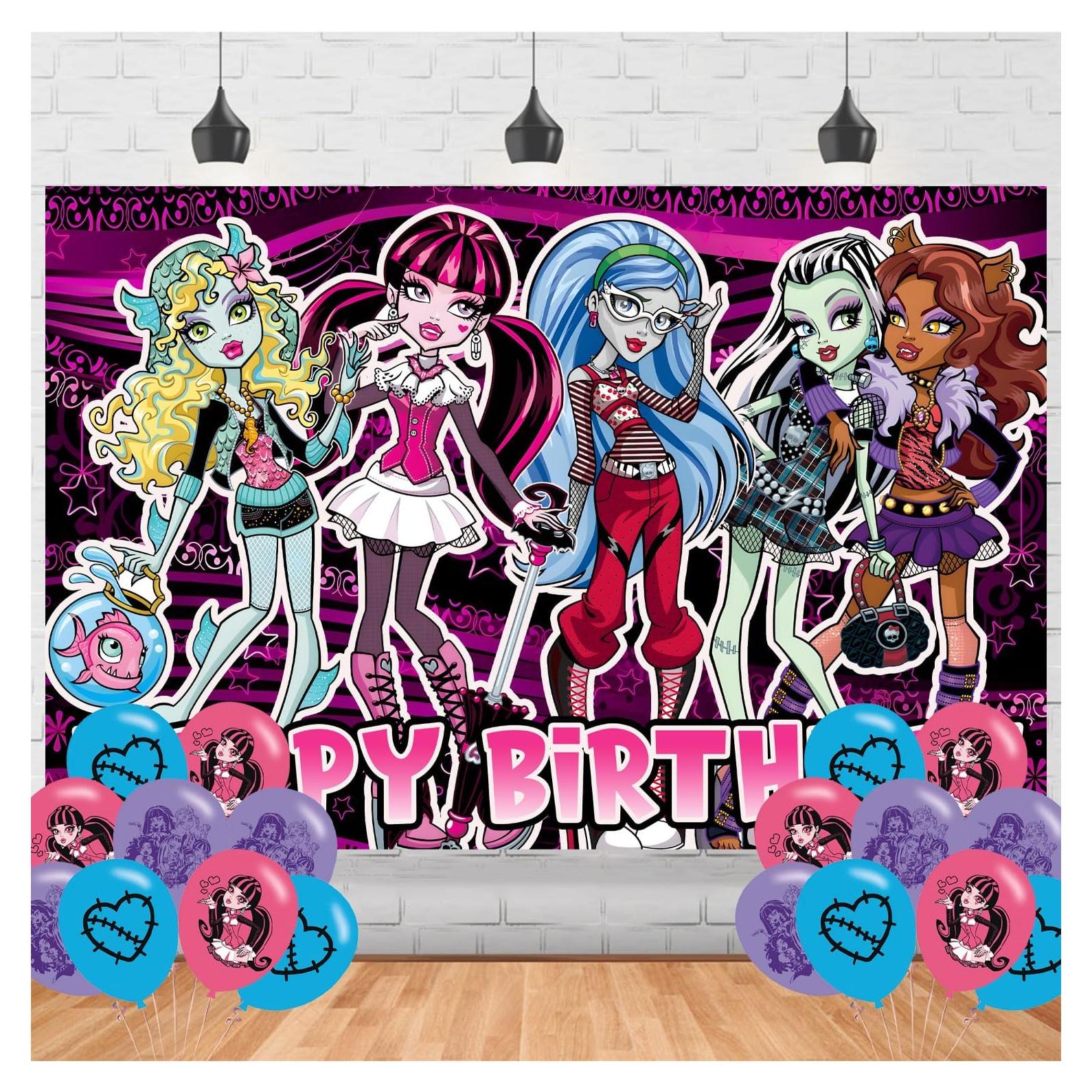 Fondo de Fiesta Chica Monstruo 0.91x1.52m Vinilo Karg