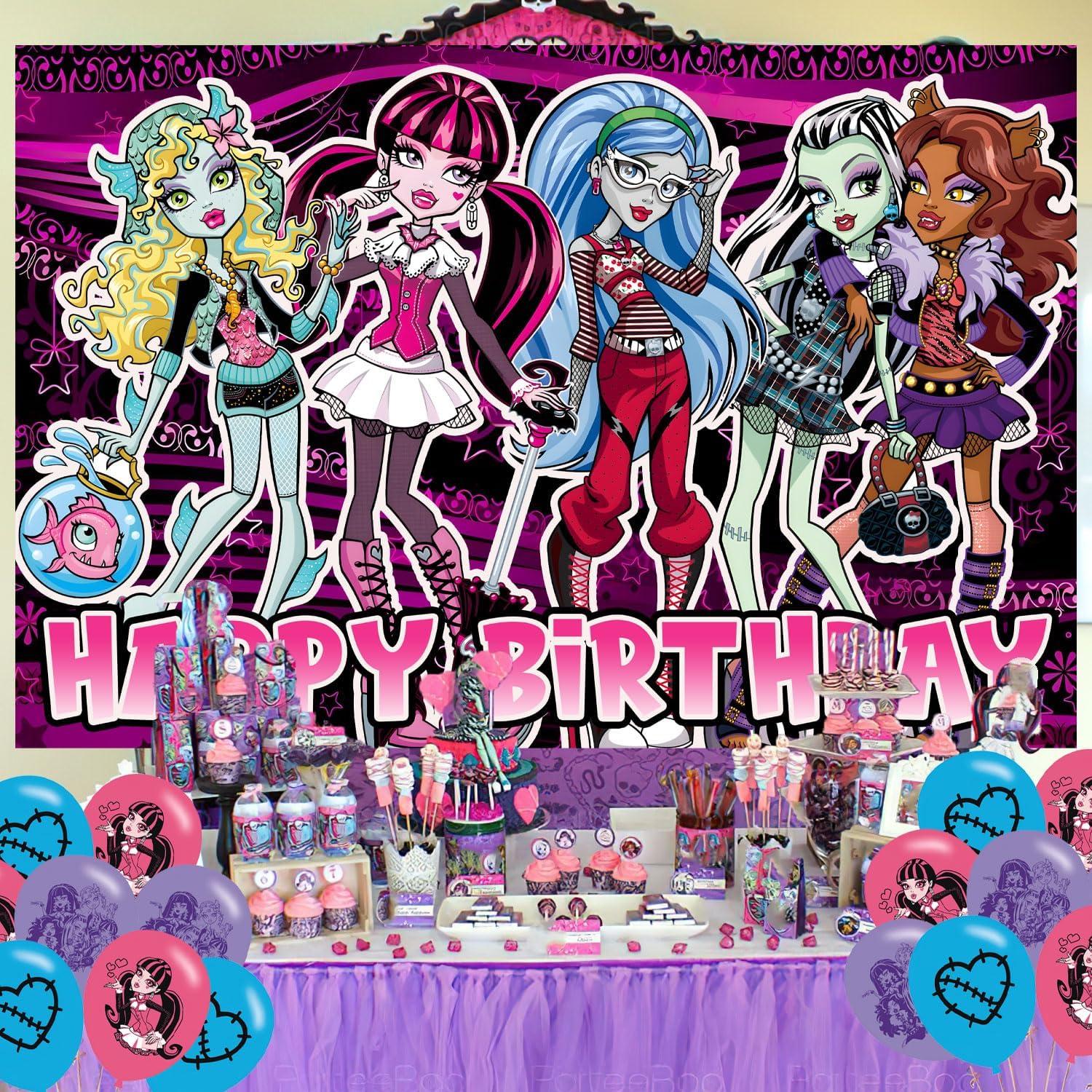 Fondo de Fiesta Chica Monstruo 0.91x1.52m Vinilo Karg