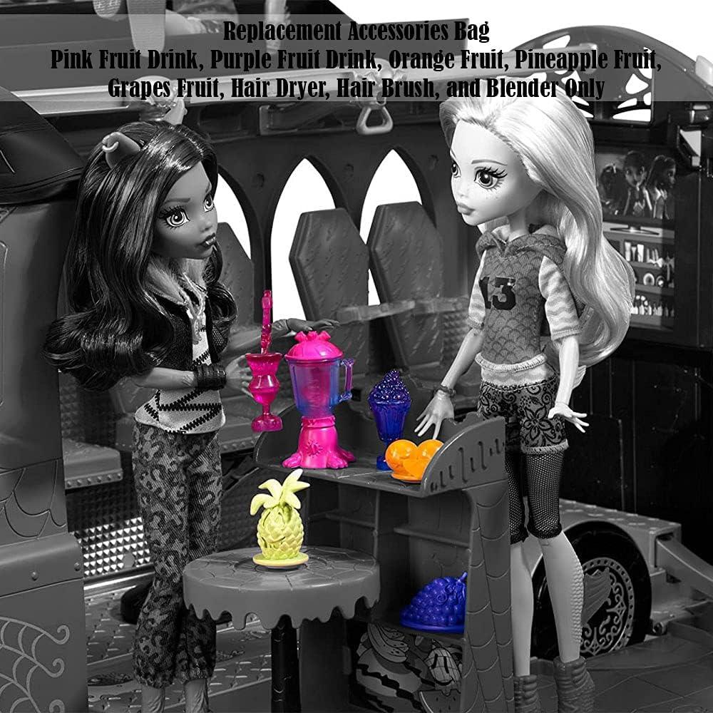 Piezas de Repuesto Monster High FCV63 - Bebidas, Secador y Licuadora