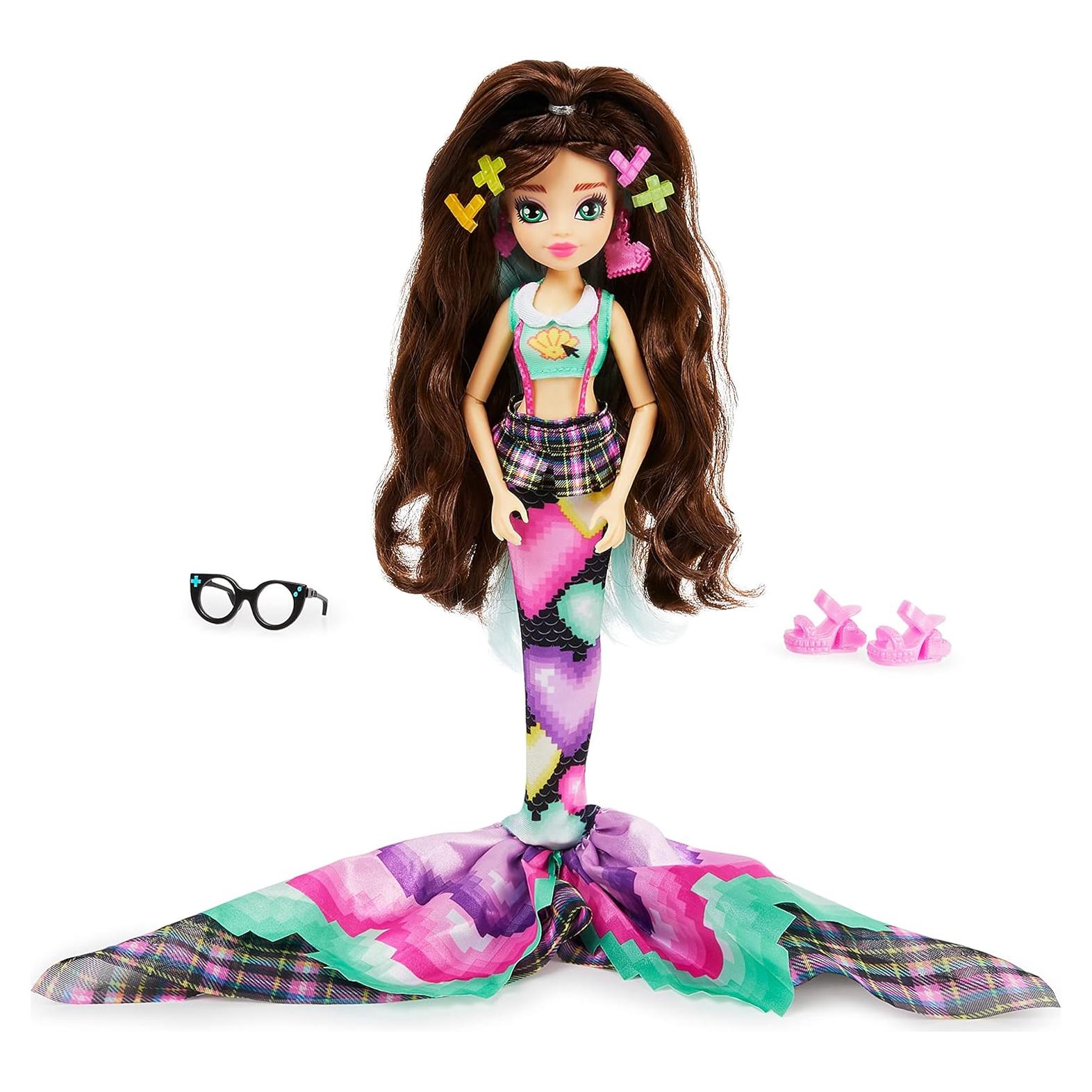Muñeca Sirena Raynea de Mermaid High con Cola Removible