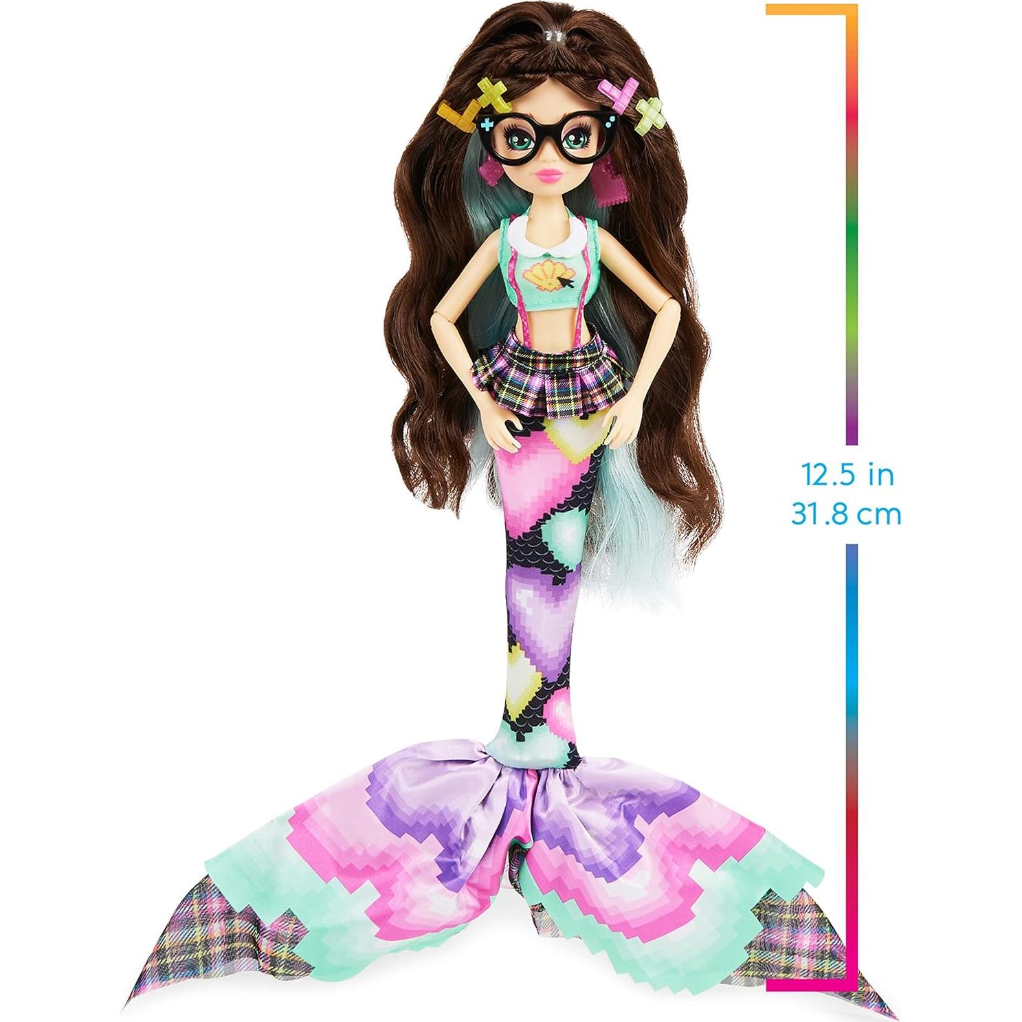 Muñeca Sirena Raynea de Mermaid High con Cola Removible
